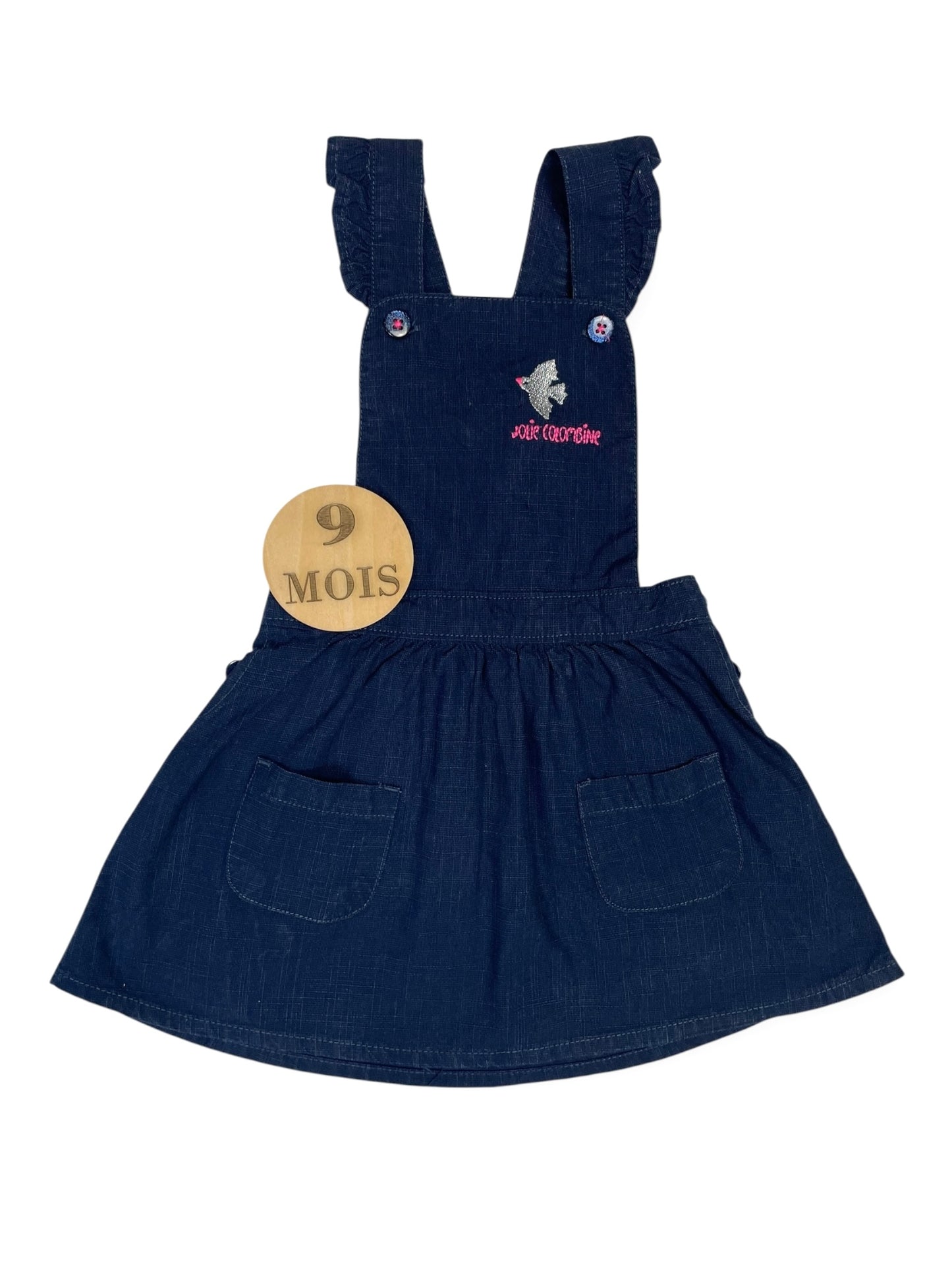 Robe couleur jean, bleu foncé, Orchestra