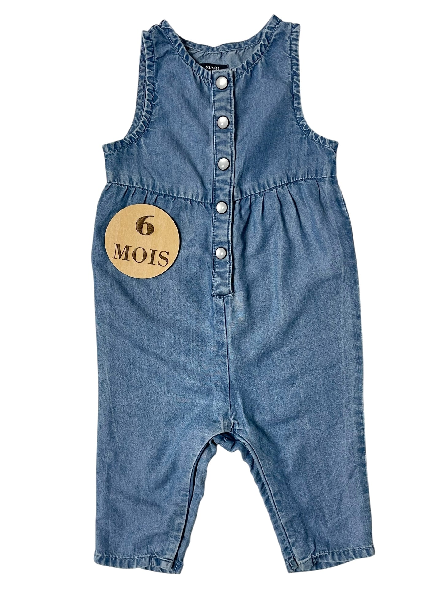 Combipantalon couleur jean, Kiabi