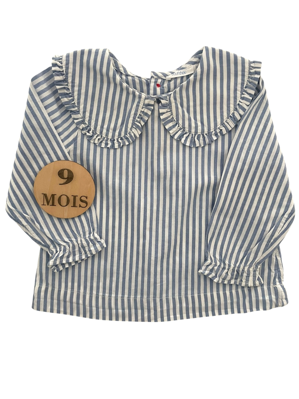 Blouse rayée bleue, Bout’chou