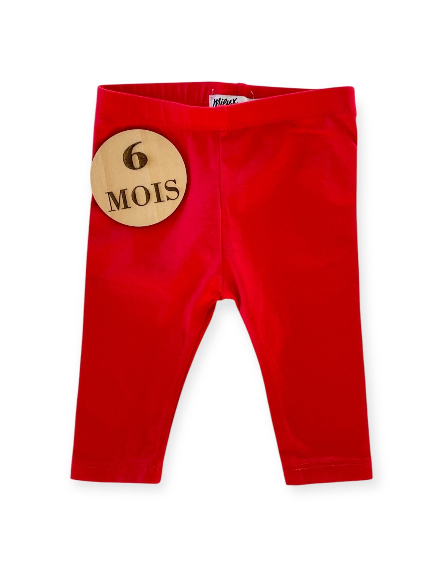 Legging rouge, Gémo