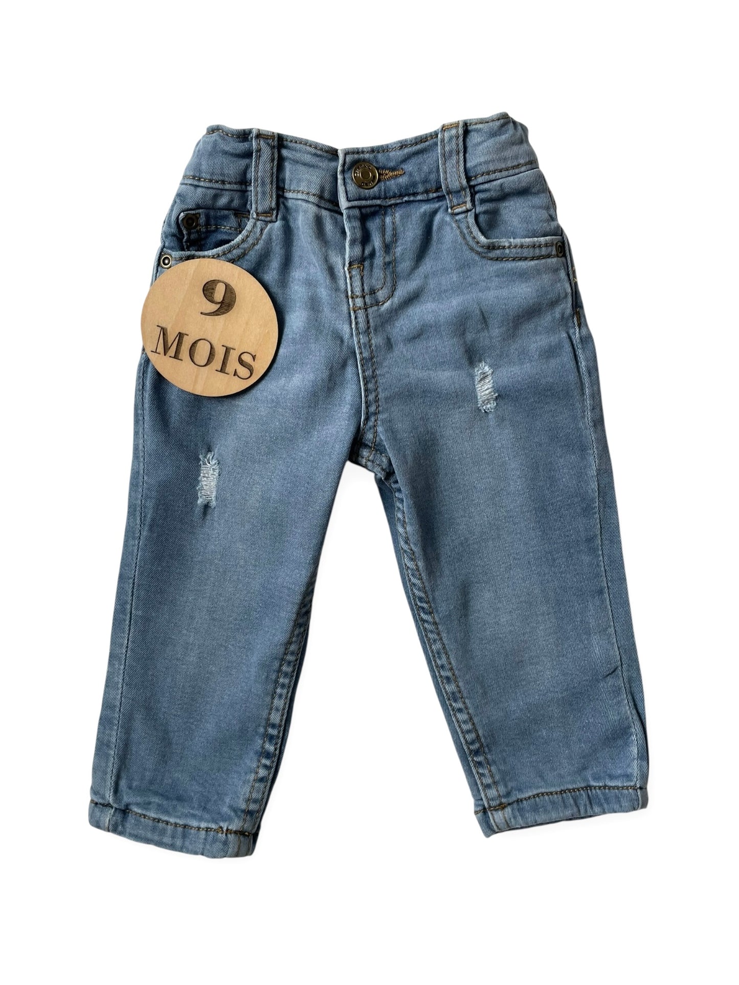 Jean bleu, doublé coton, Creeks