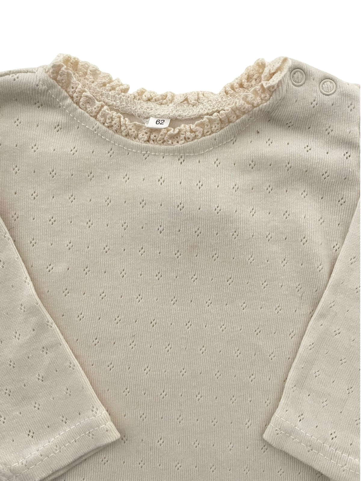 Lot 2 tee-shirts, écru et lapins