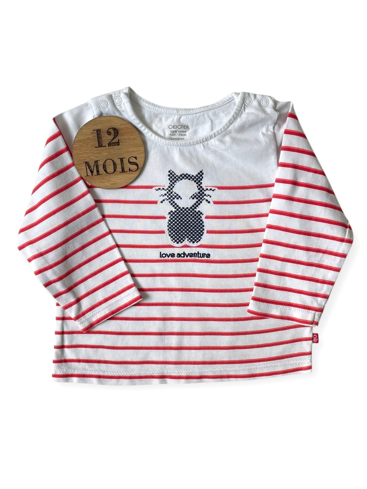 Tee-shirt rayé Obaibi