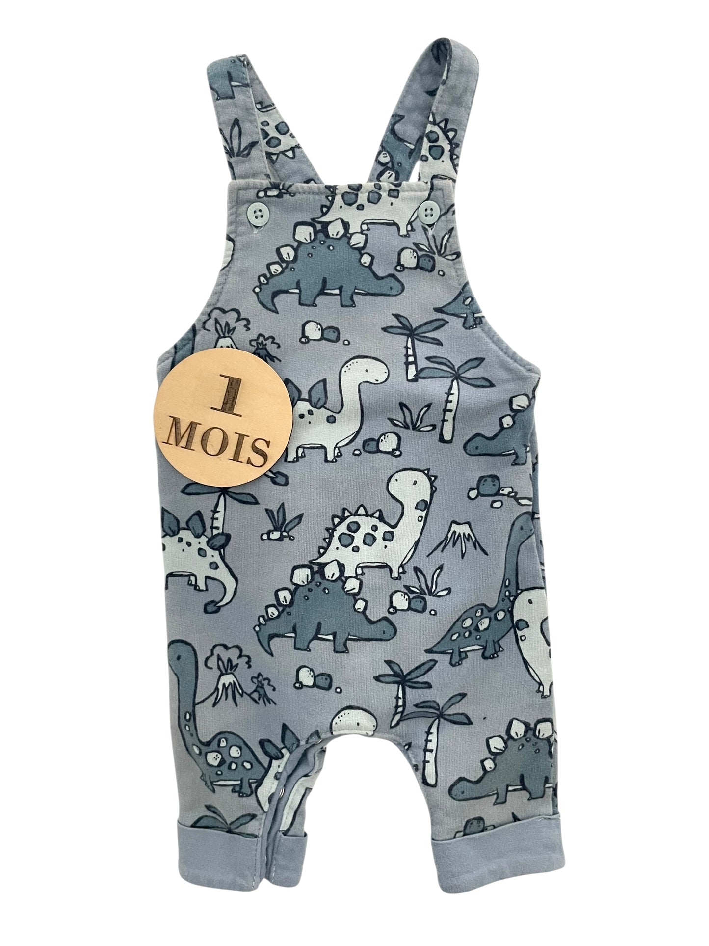 Salopette bleu, dinos, Next