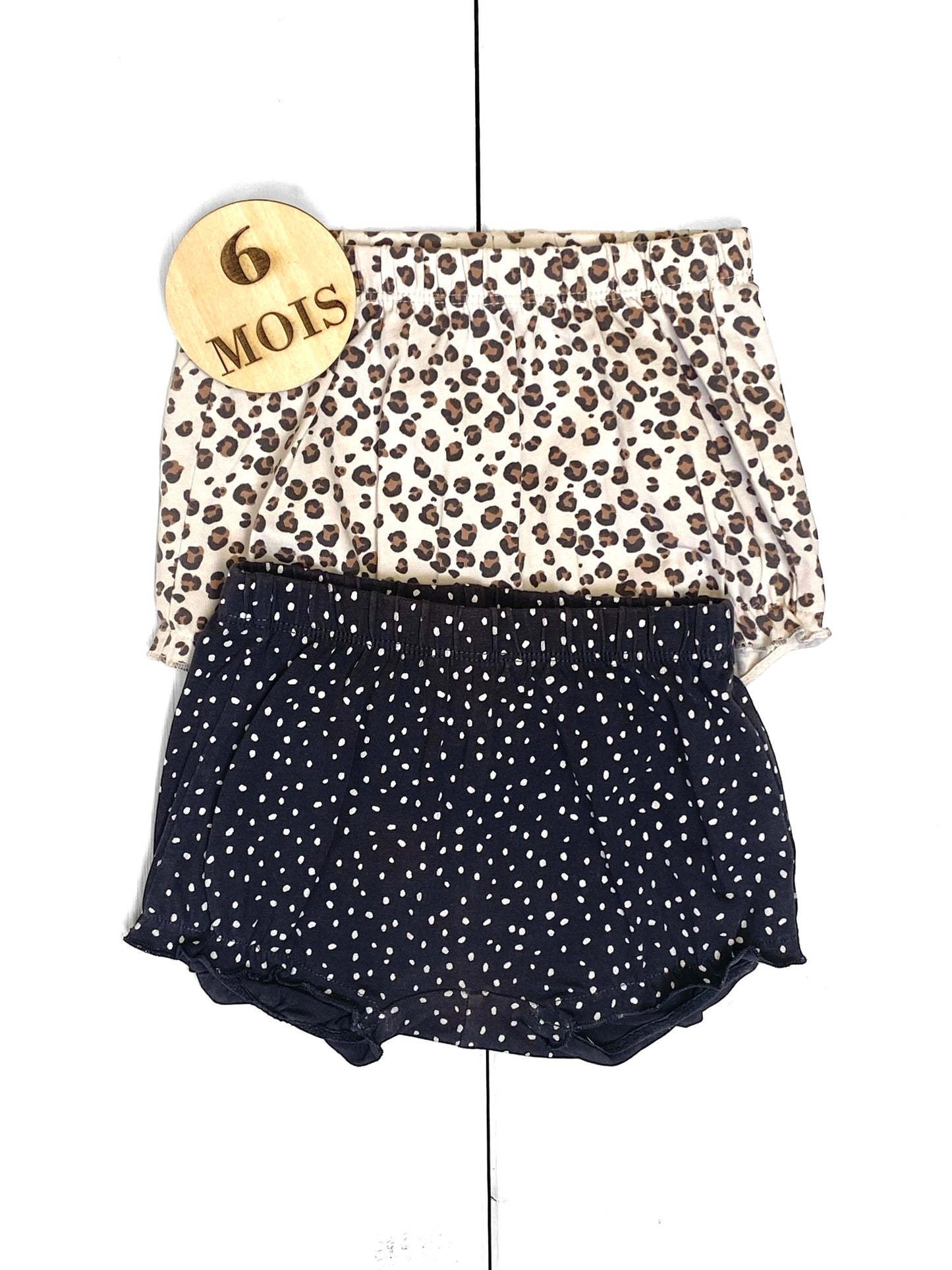 Lot de 2 shorts , beige et gris , H&M