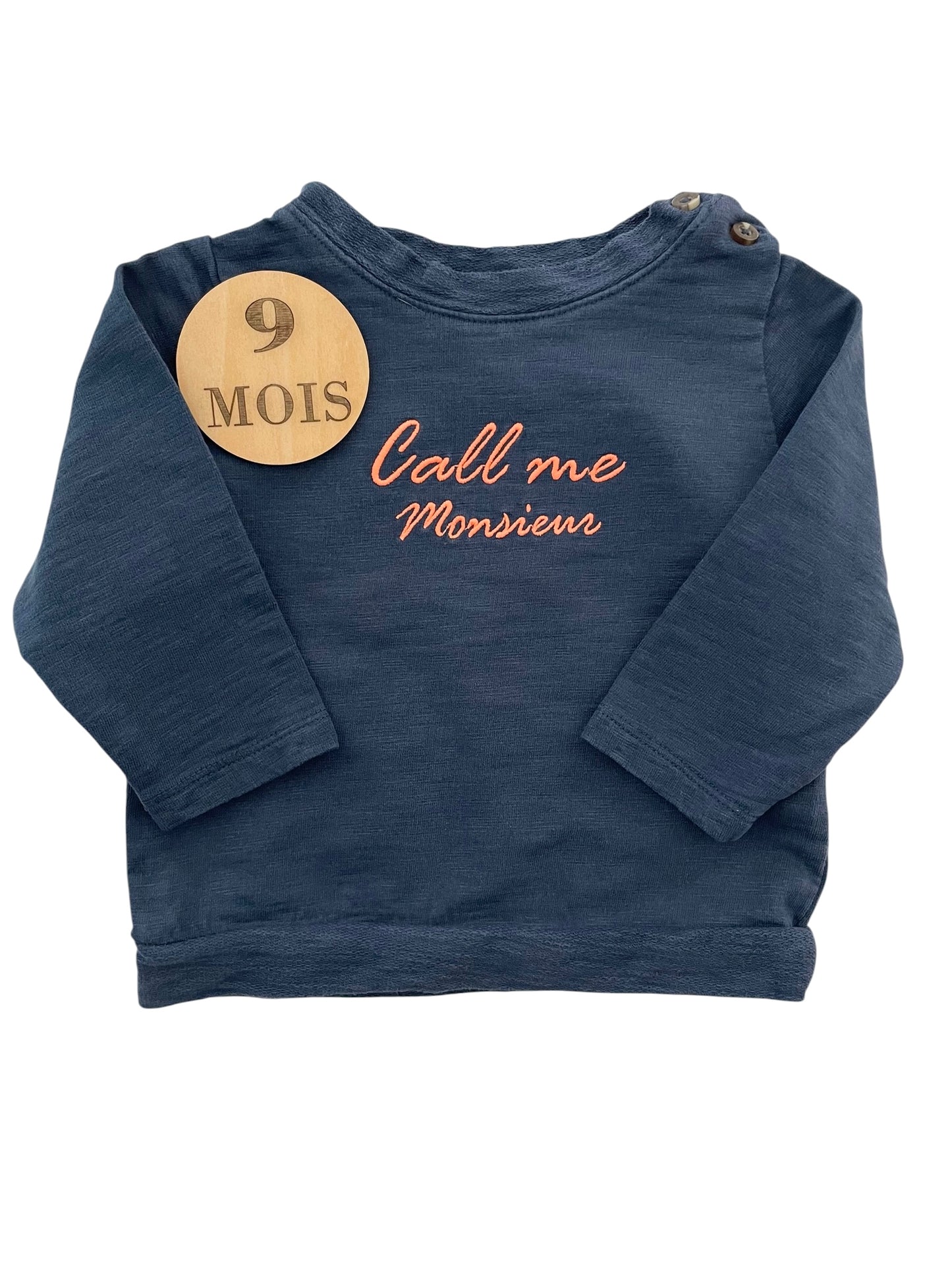 Sweat fin, bleu-marine, TAO