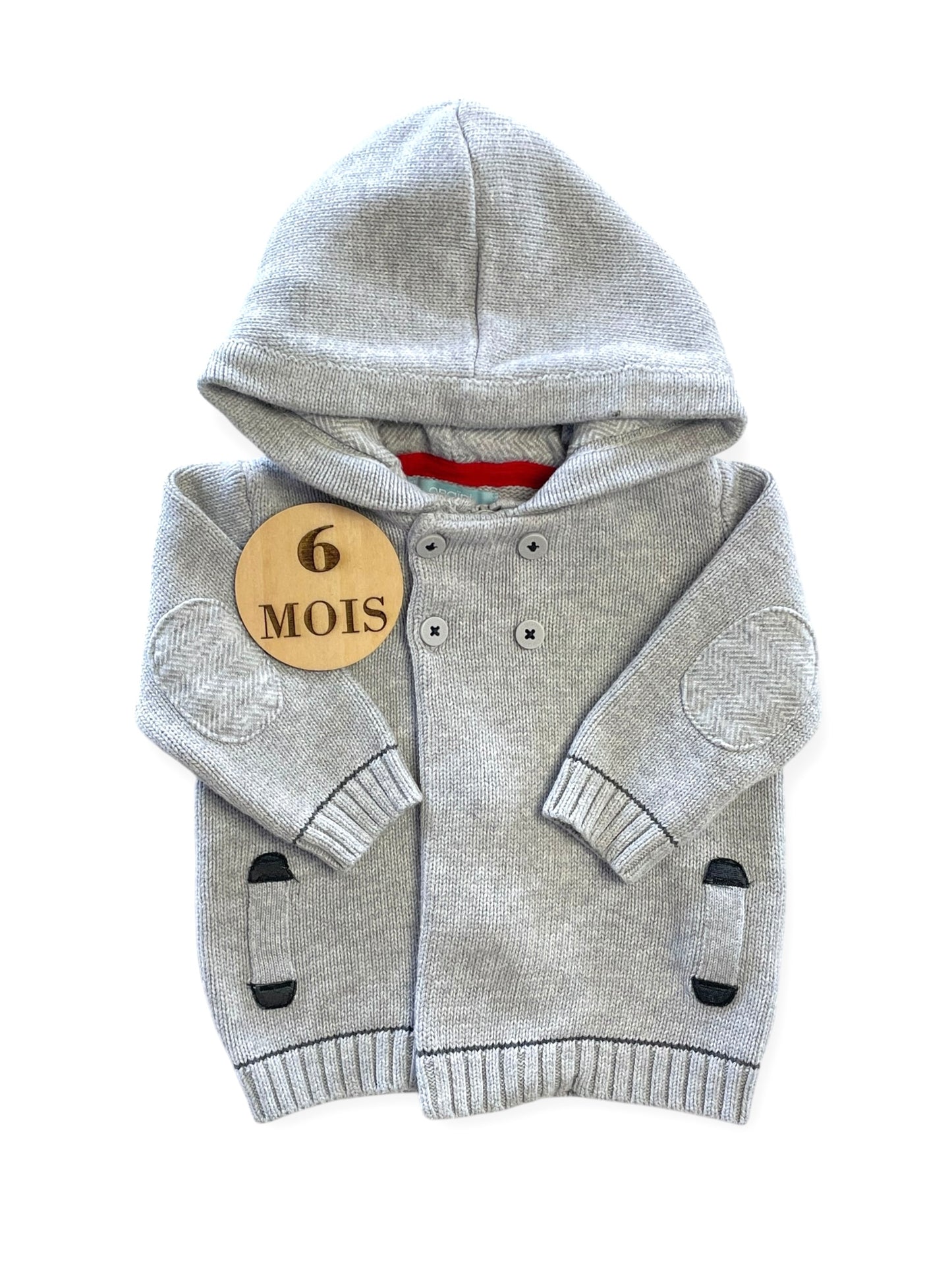Gilet / veste, gris, Obaibi