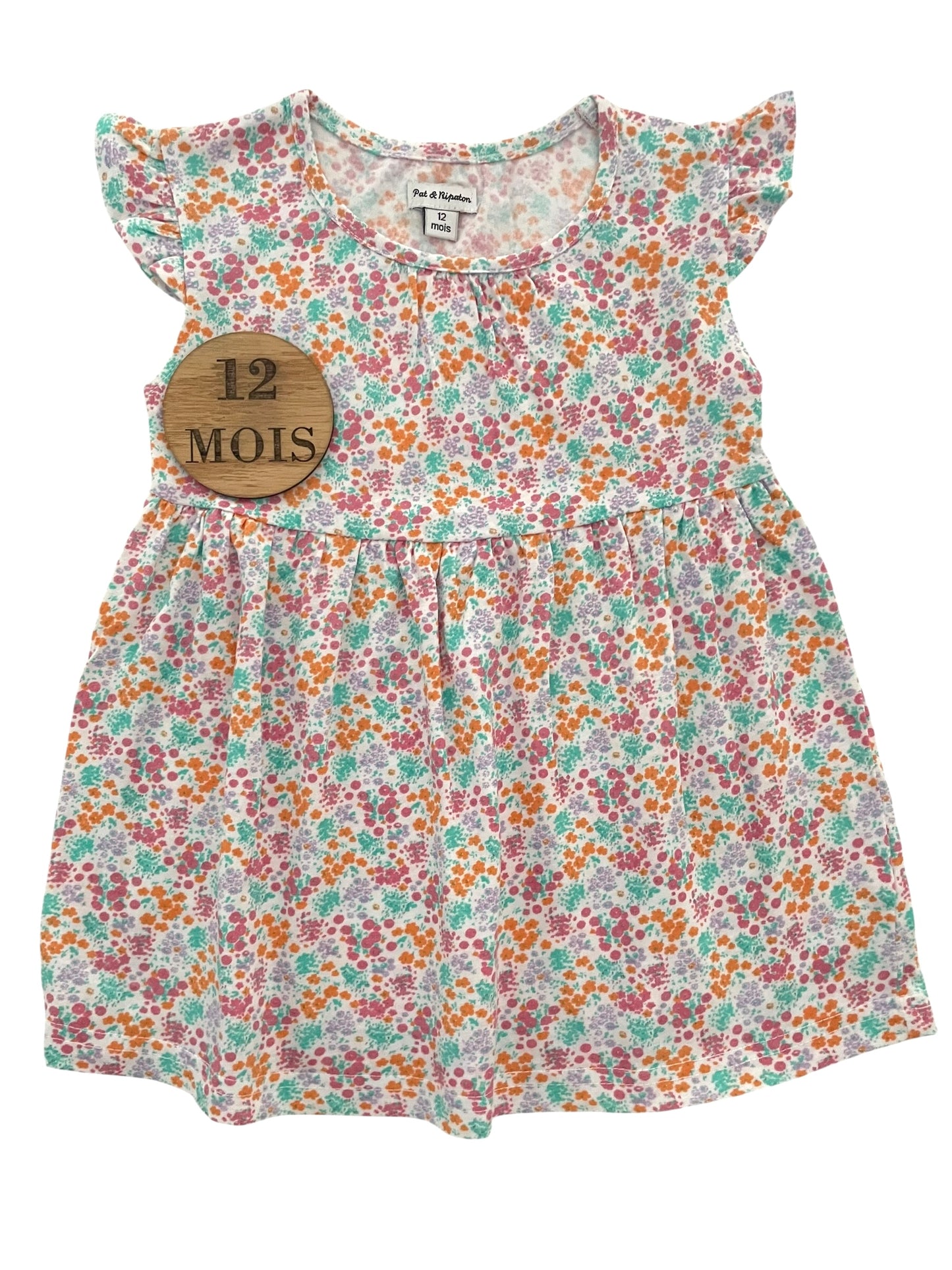 Robe fleurie, Pat et Ripaton