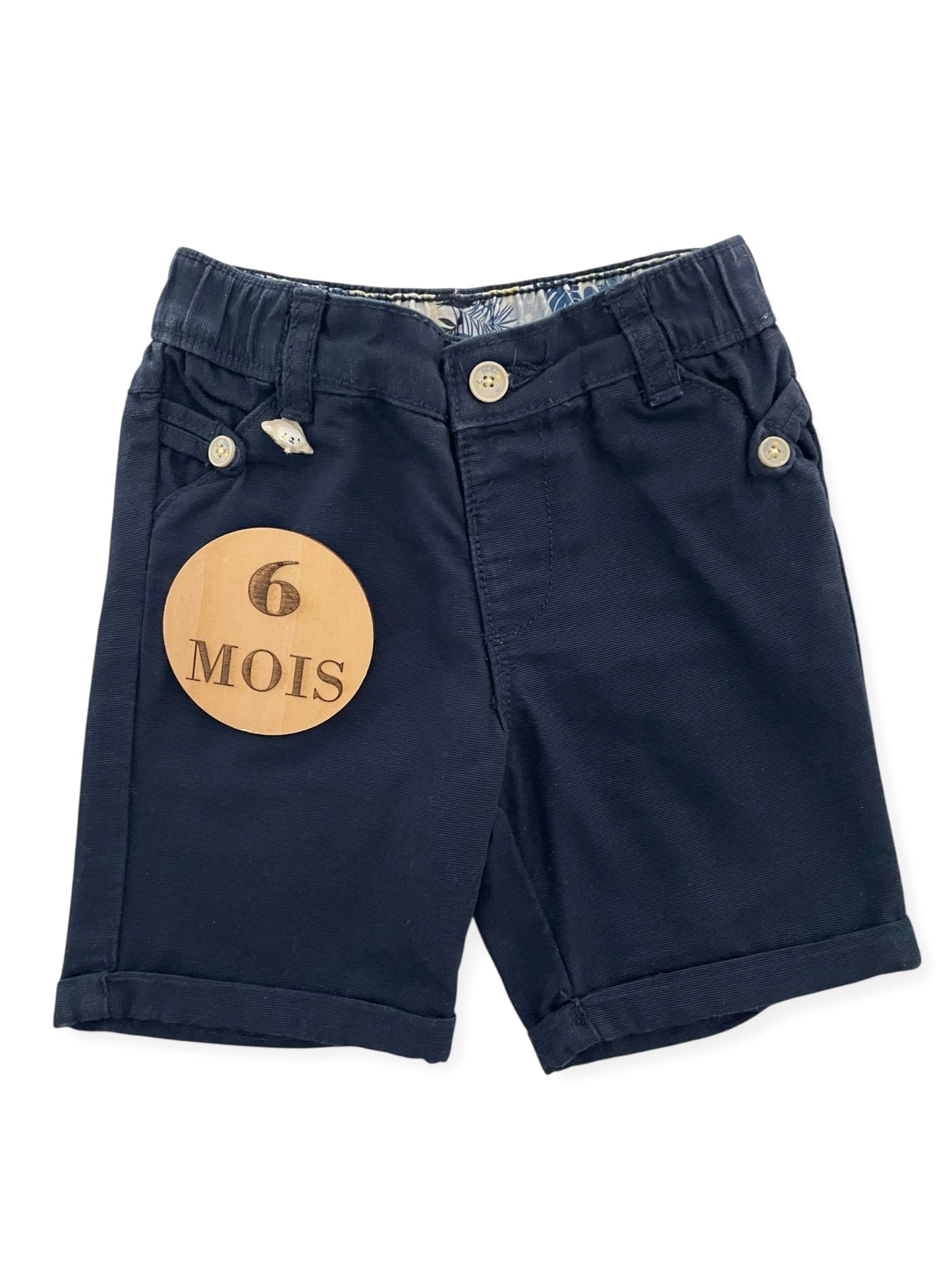 Short bleu-marine, Sergent Major