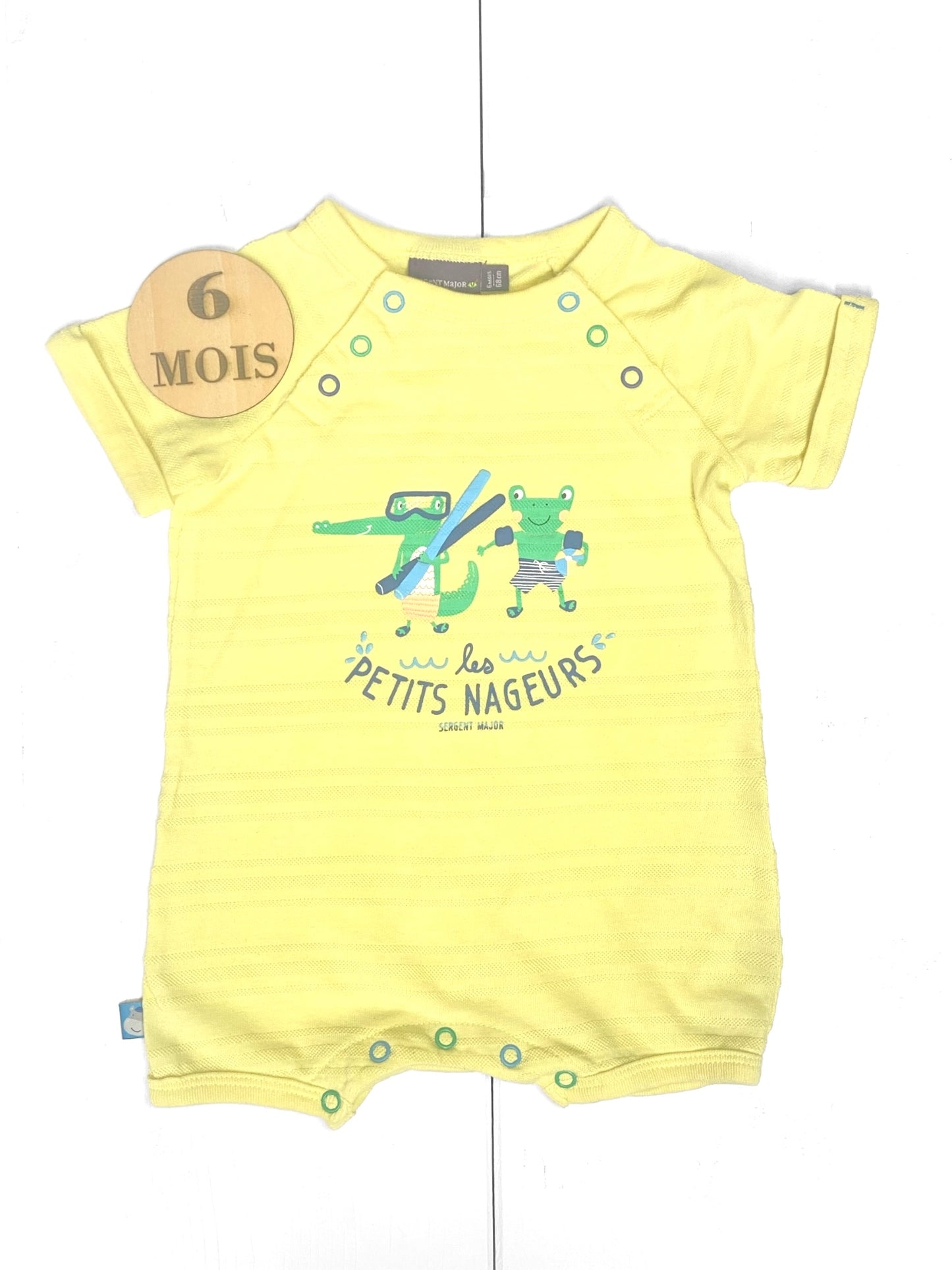Combishort jaune, Sergent Major