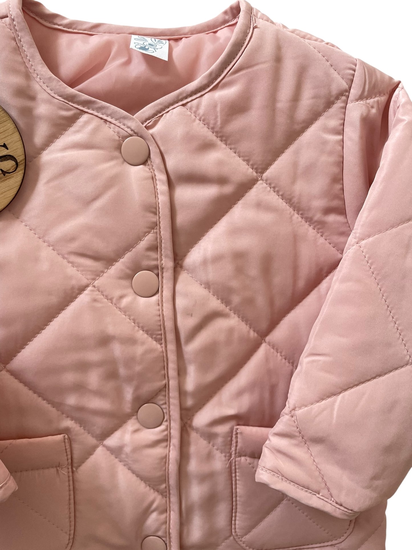 Veste matelassée, rose, Pommette