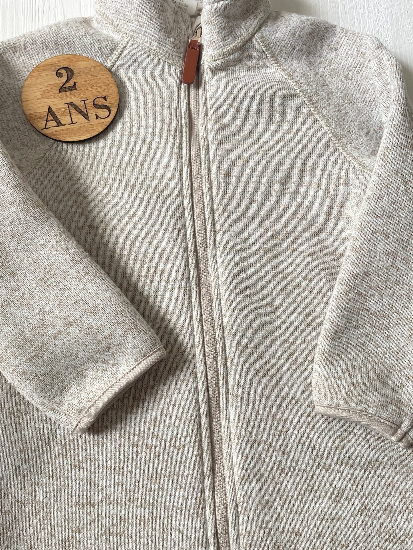 Combinaison épaisse, beige chiné, H&M