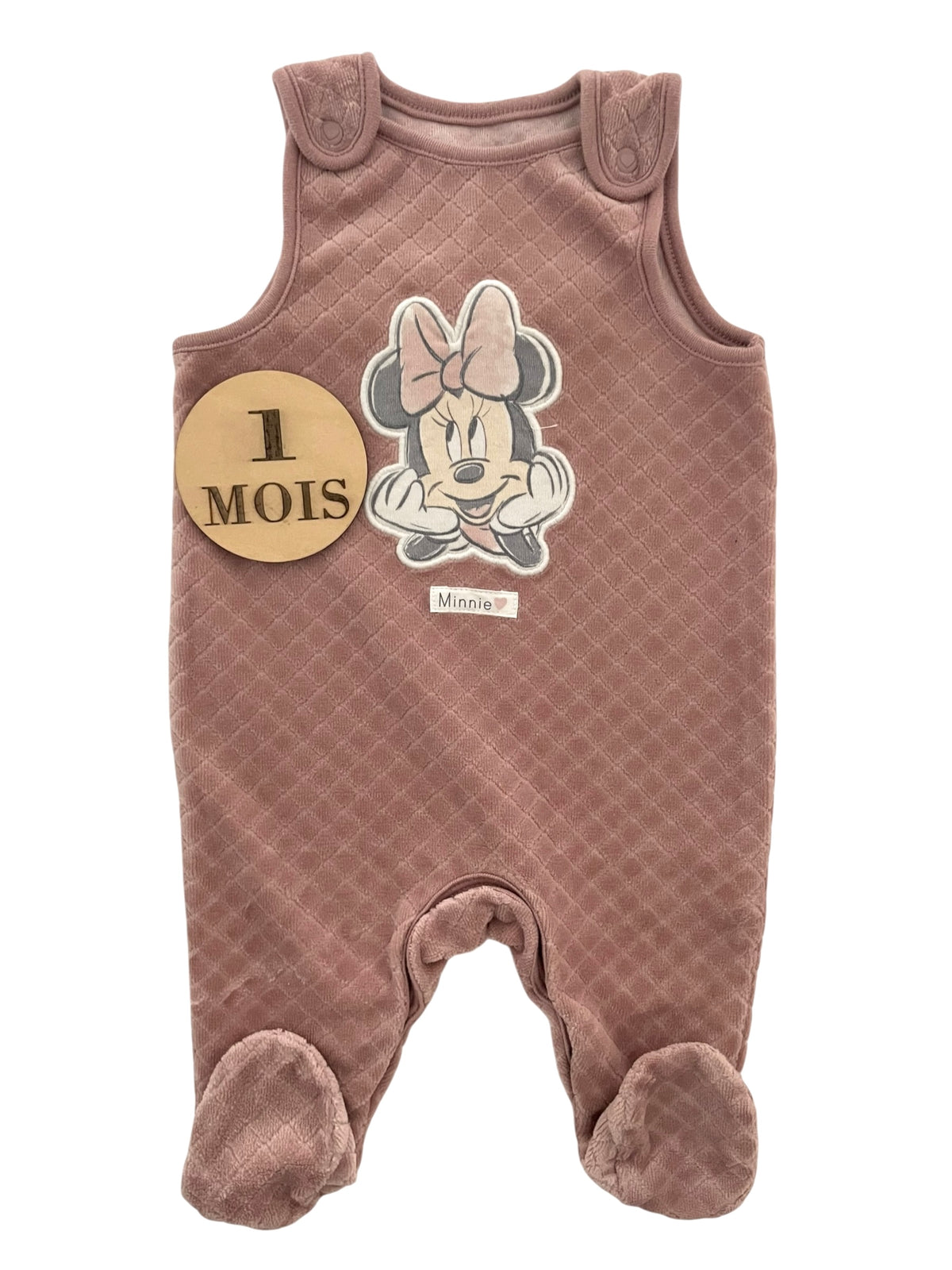 Salopette velours vieux rose, Minnie, C&A