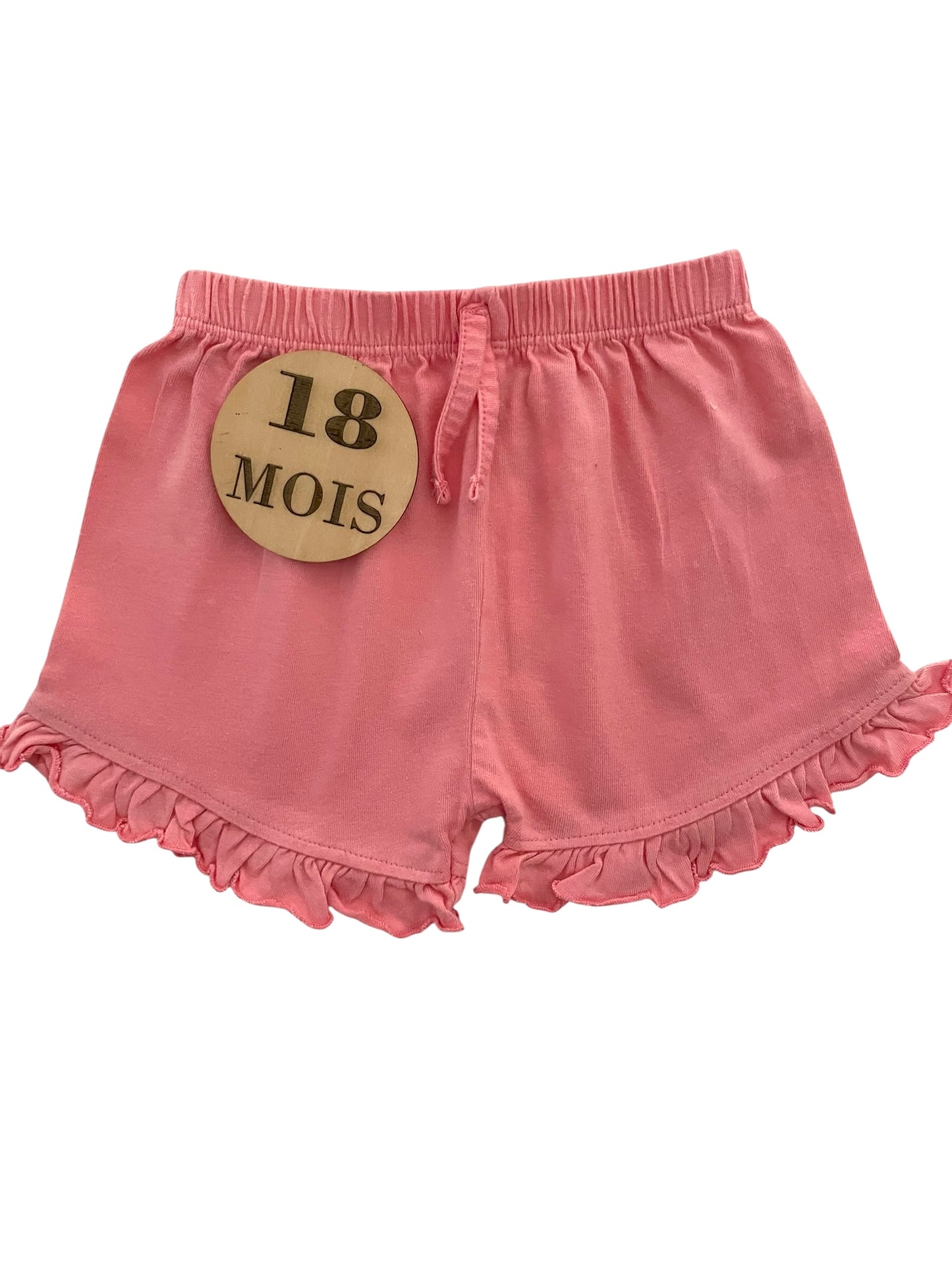 Short coton rose, TEX