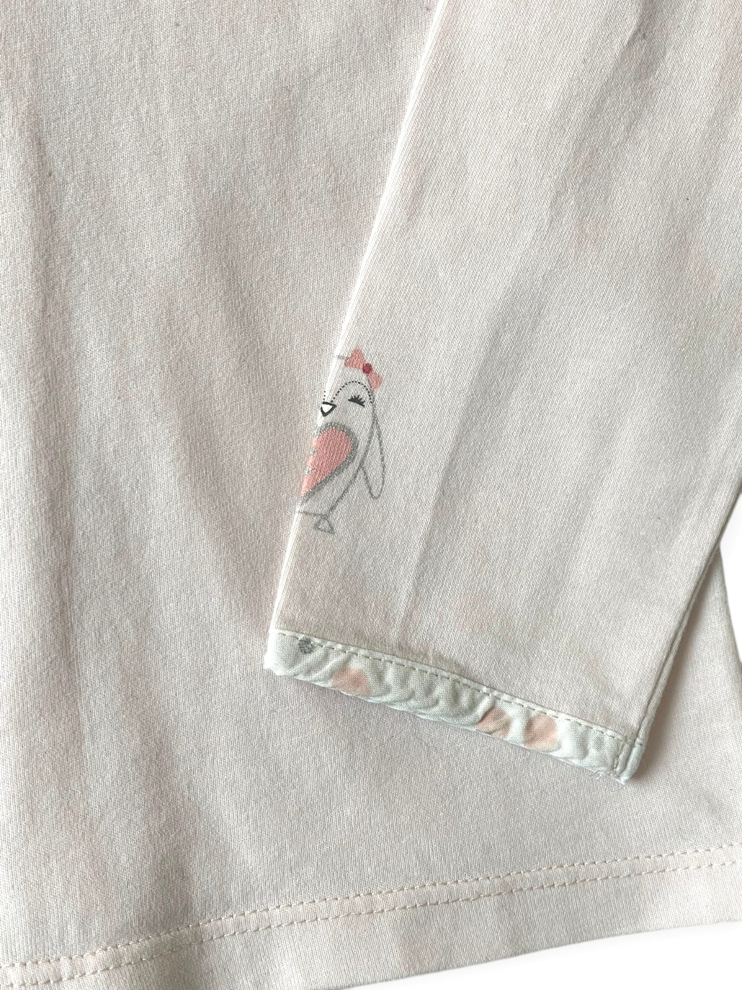 Tee-shirt rose pale à col, Sergent Major