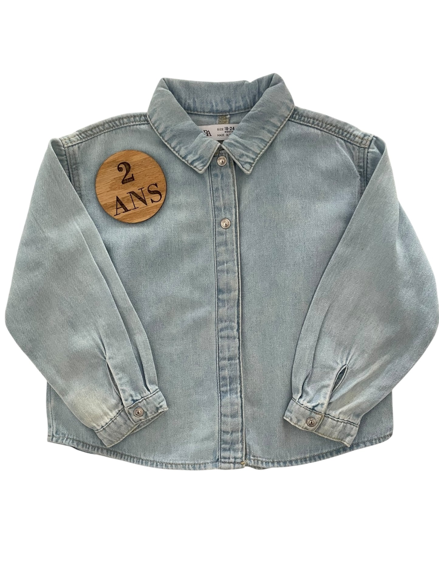 Chemise en jean, Zara