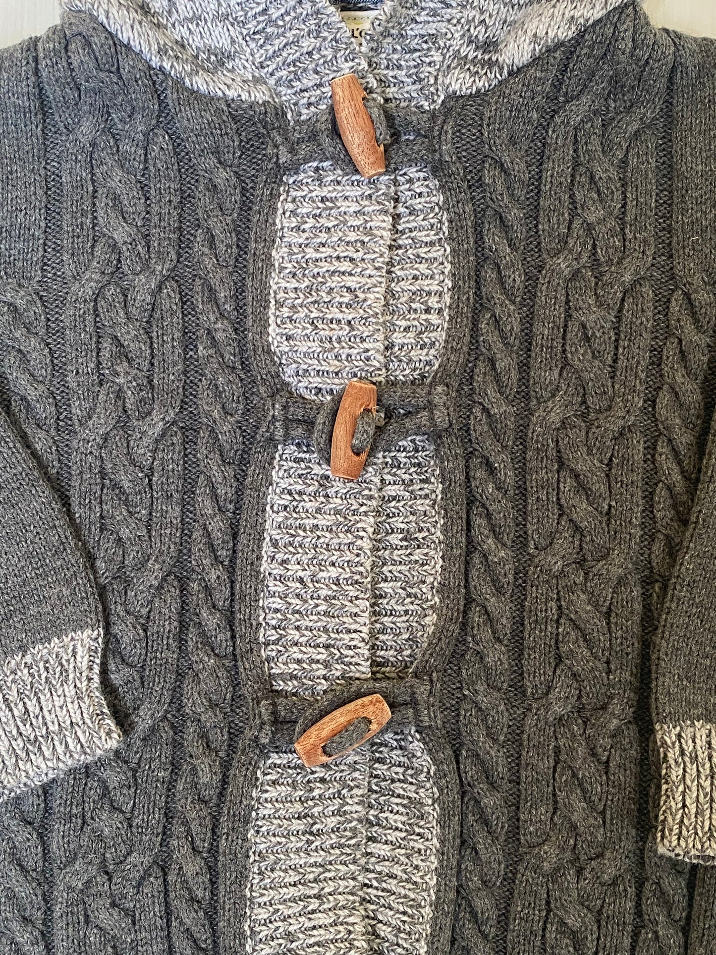 Gilet à capuche, gris, TAO