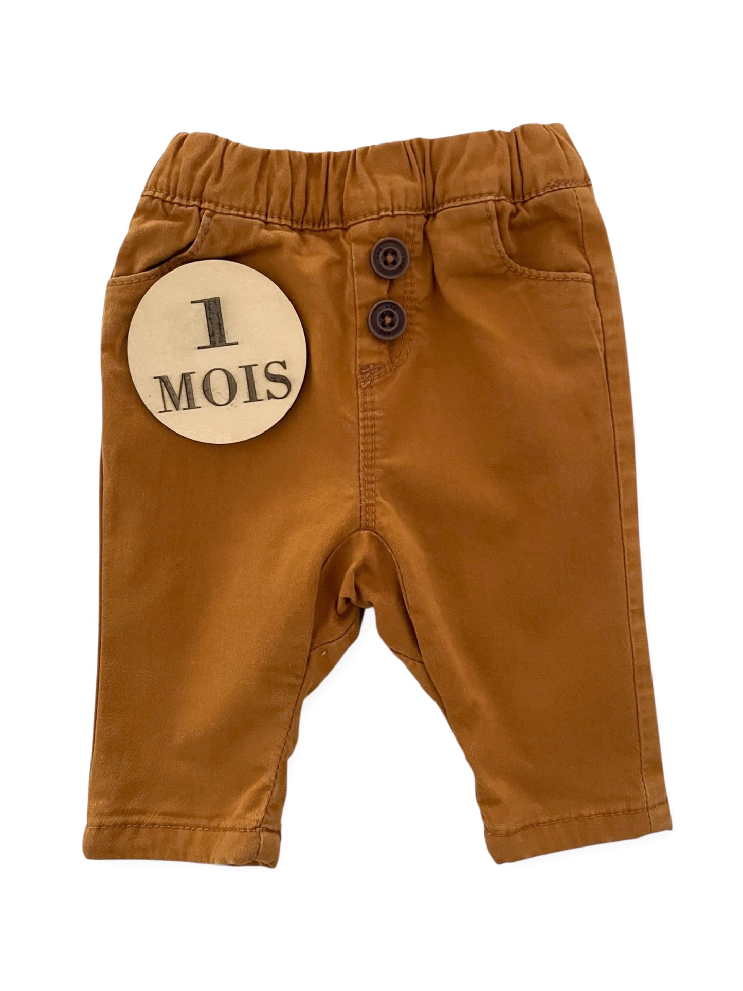 Chino camel, doublé coton, TAO