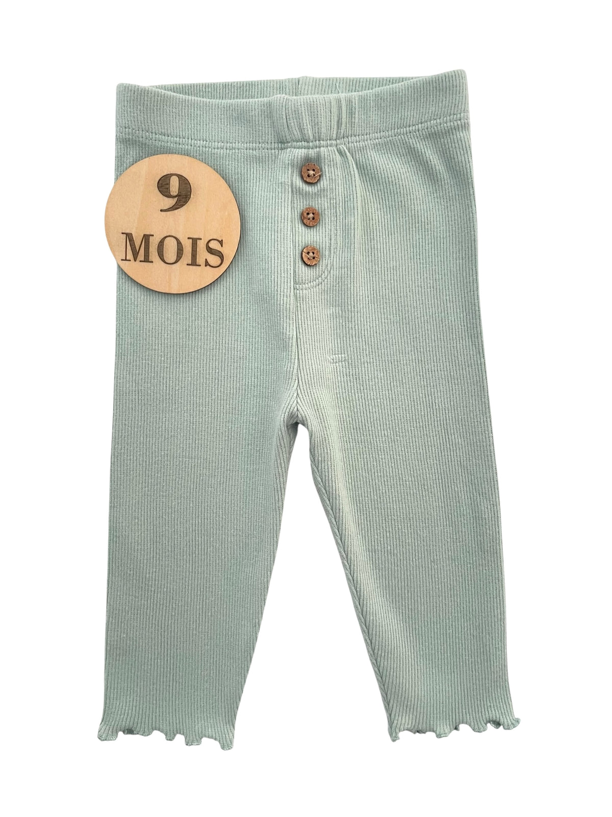 Legging côtelé vert, Orchestra