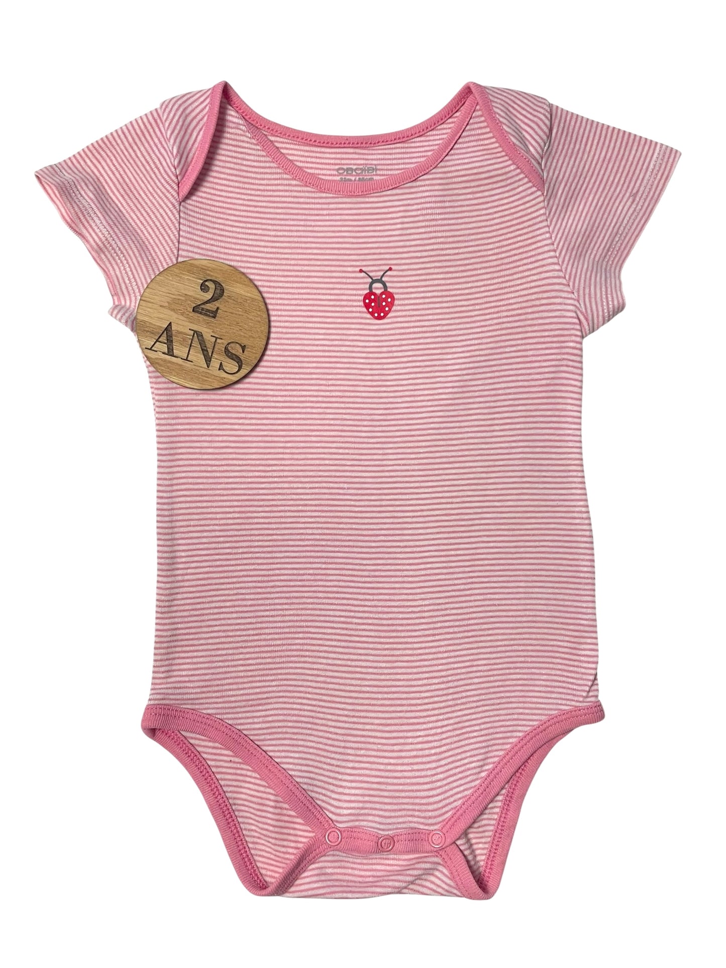 Body rayé rose, Obaïbi