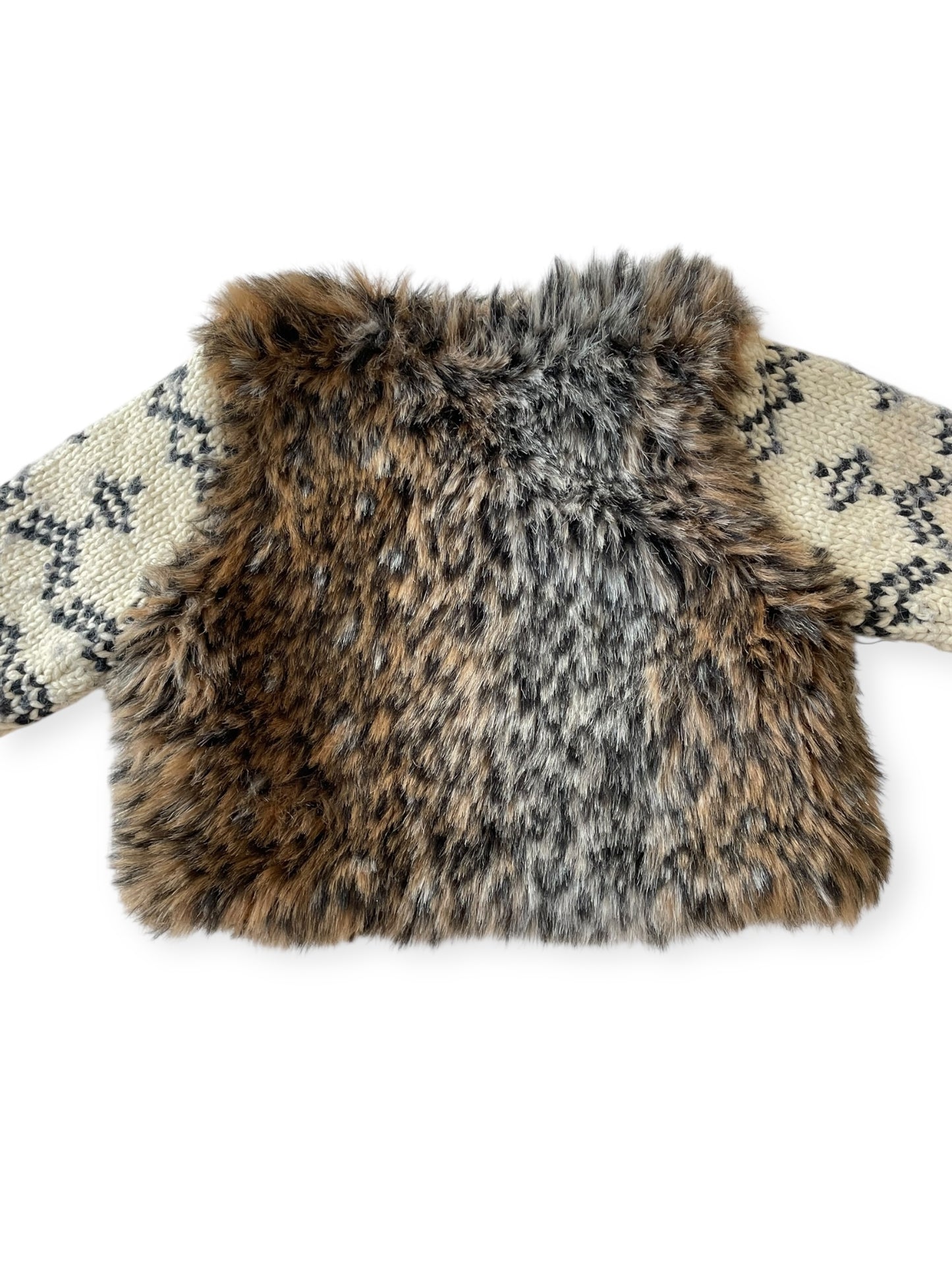 Gilet épais, bi-matière, Catimini