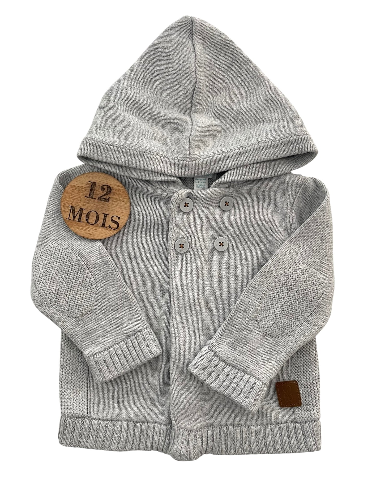Gilet / veste en mailles, Obaïbi