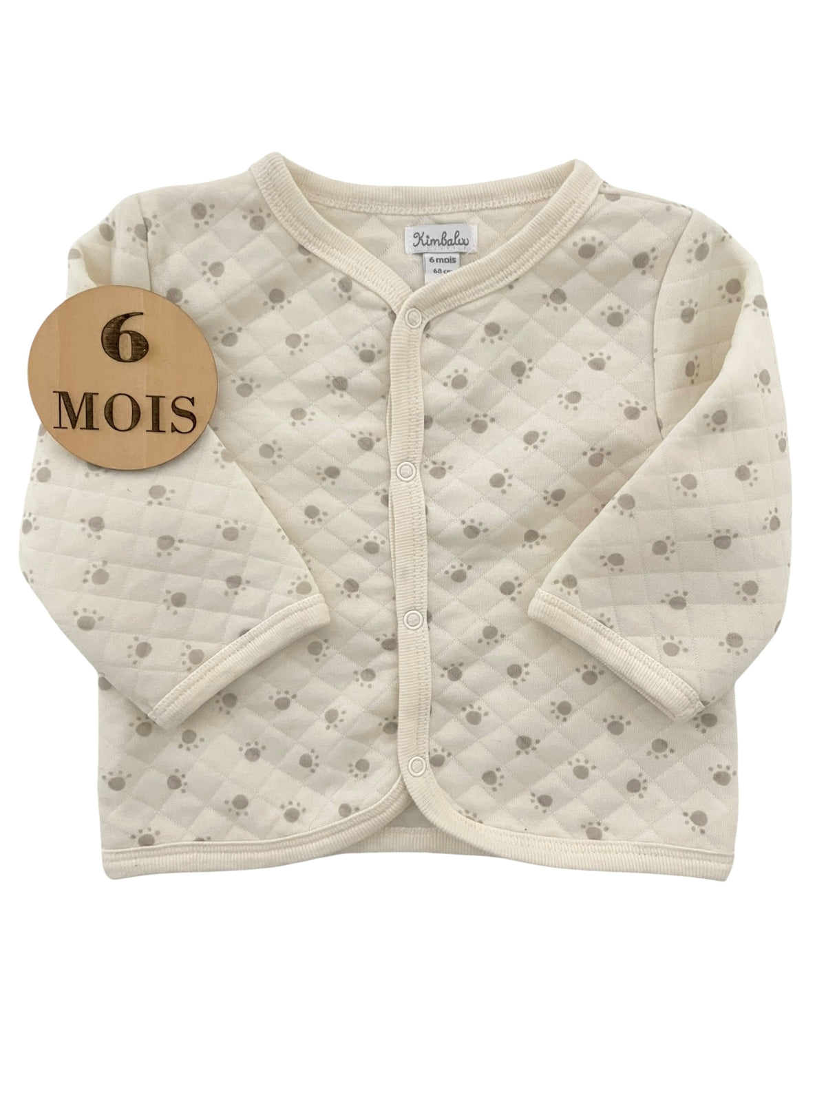 Gilet écru, Kimbaloo