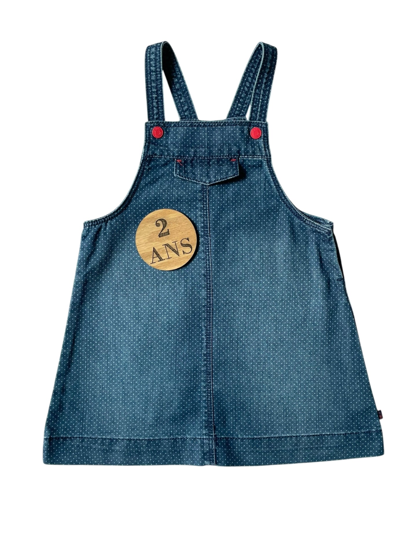 Robe salopette en jean, Obaïbi
