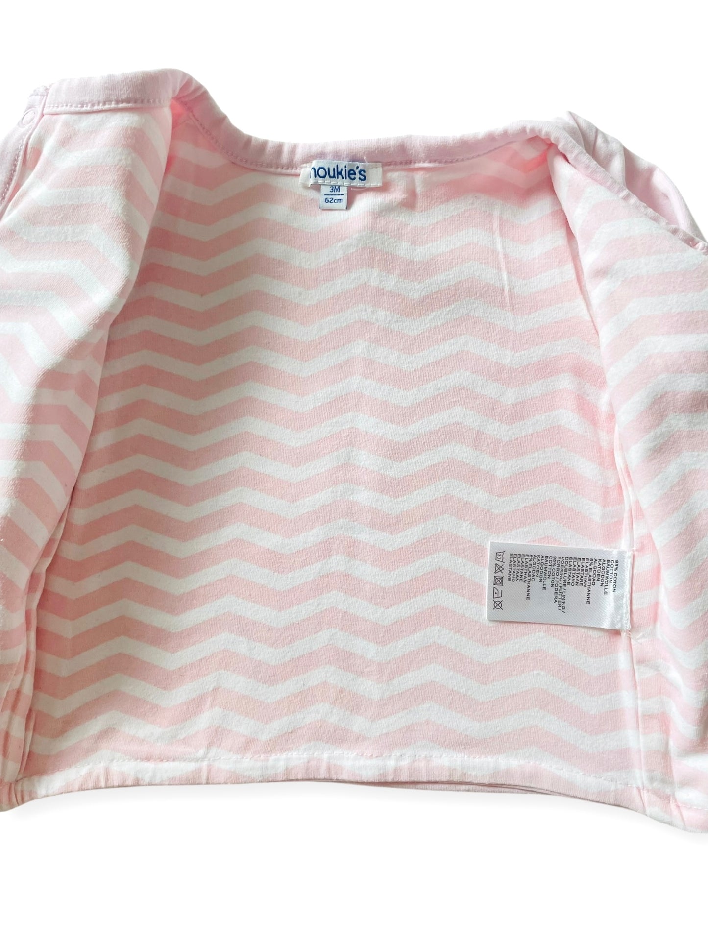 Gilet rose, Noukie’s