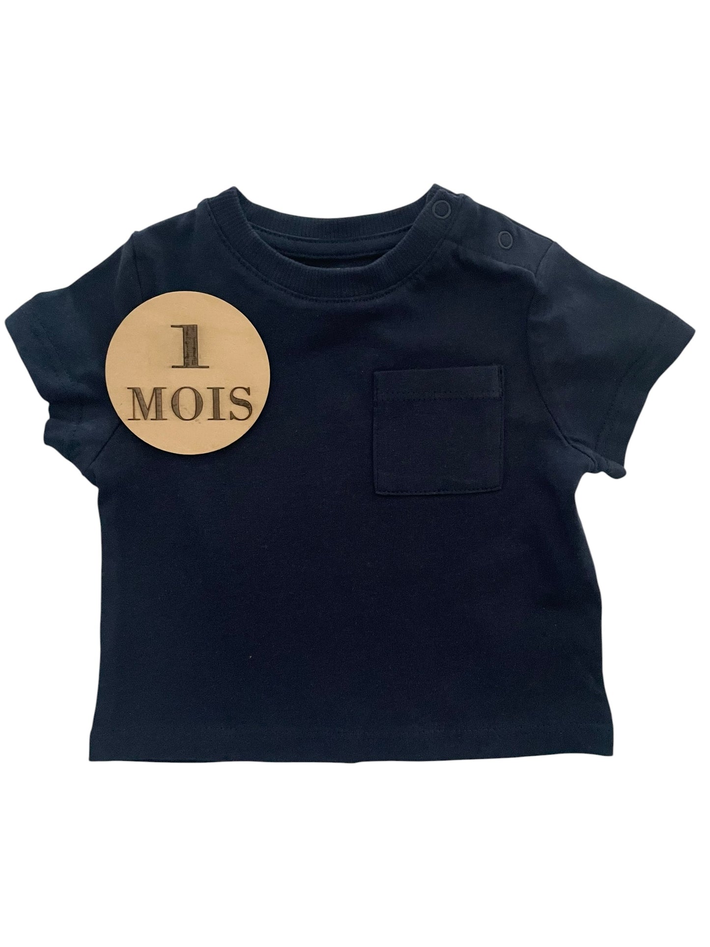 Tee-shirt bleu-nuit, Kiabi