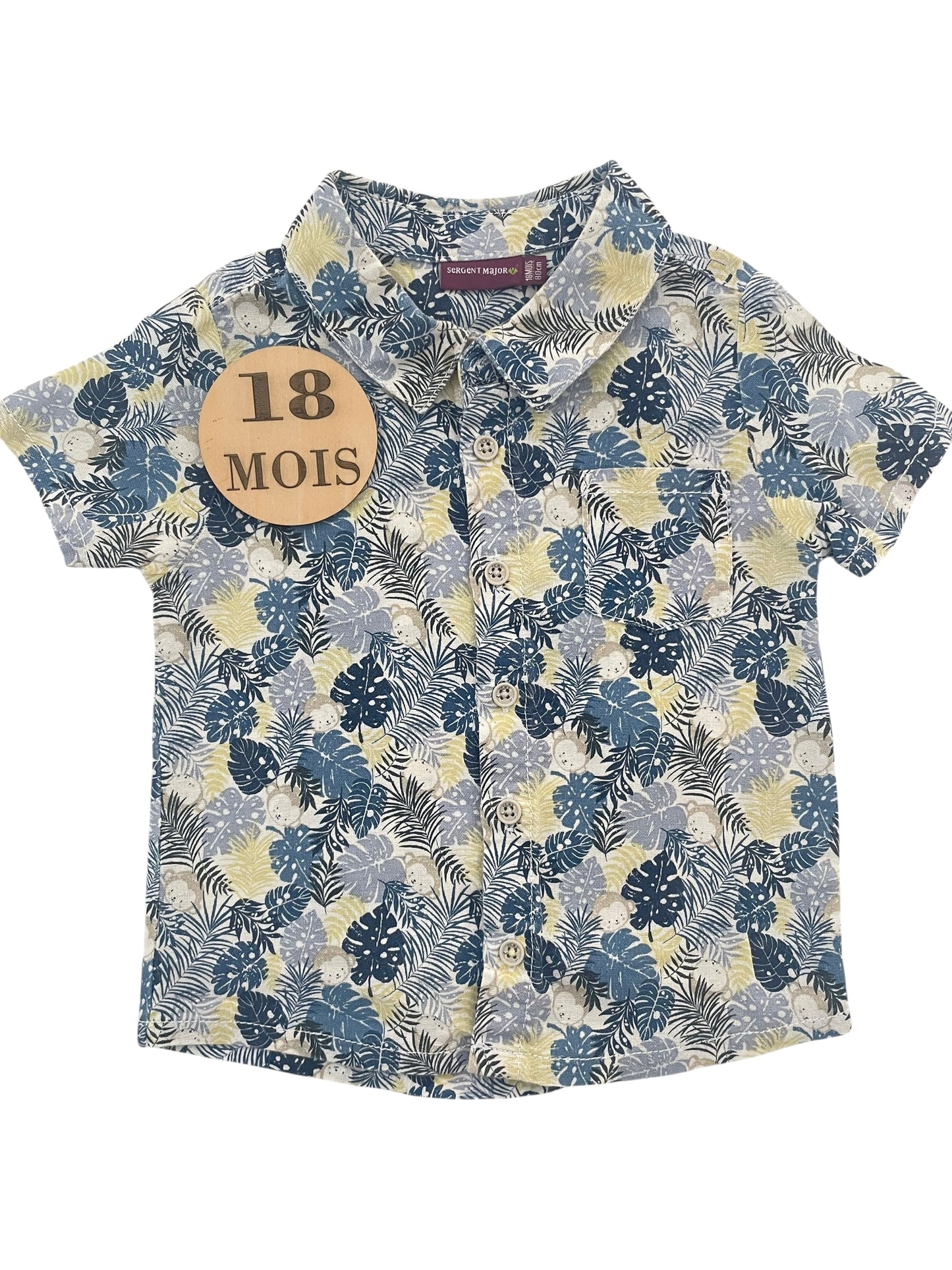 Chemisette bleue, Sergent Major