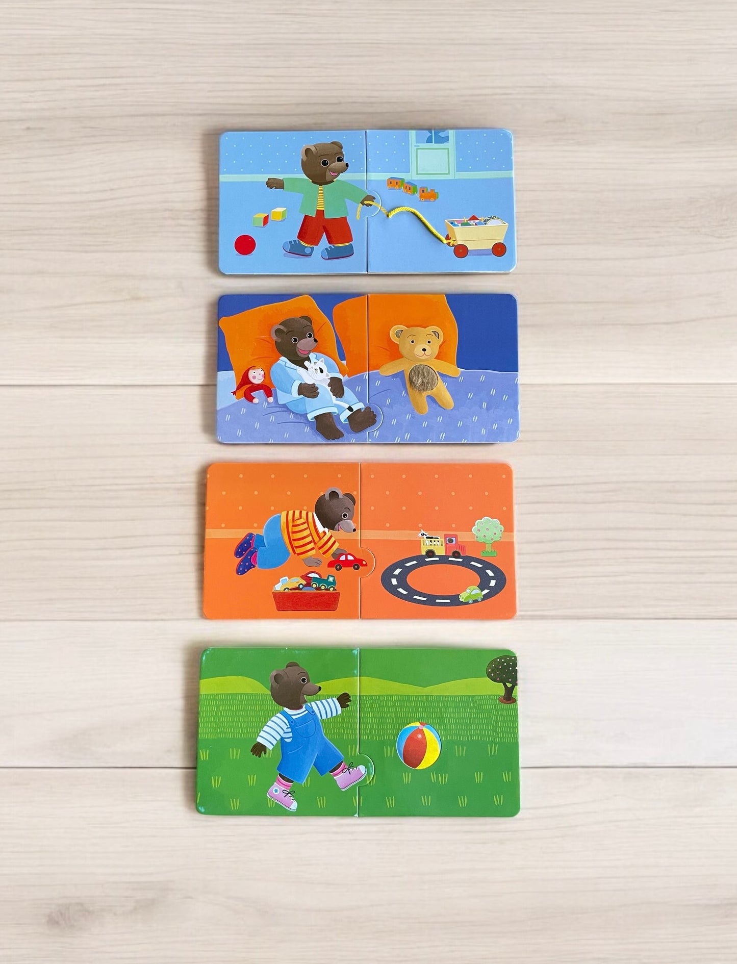 Mon premier puzzle à toucher, Petit Ours Brun
