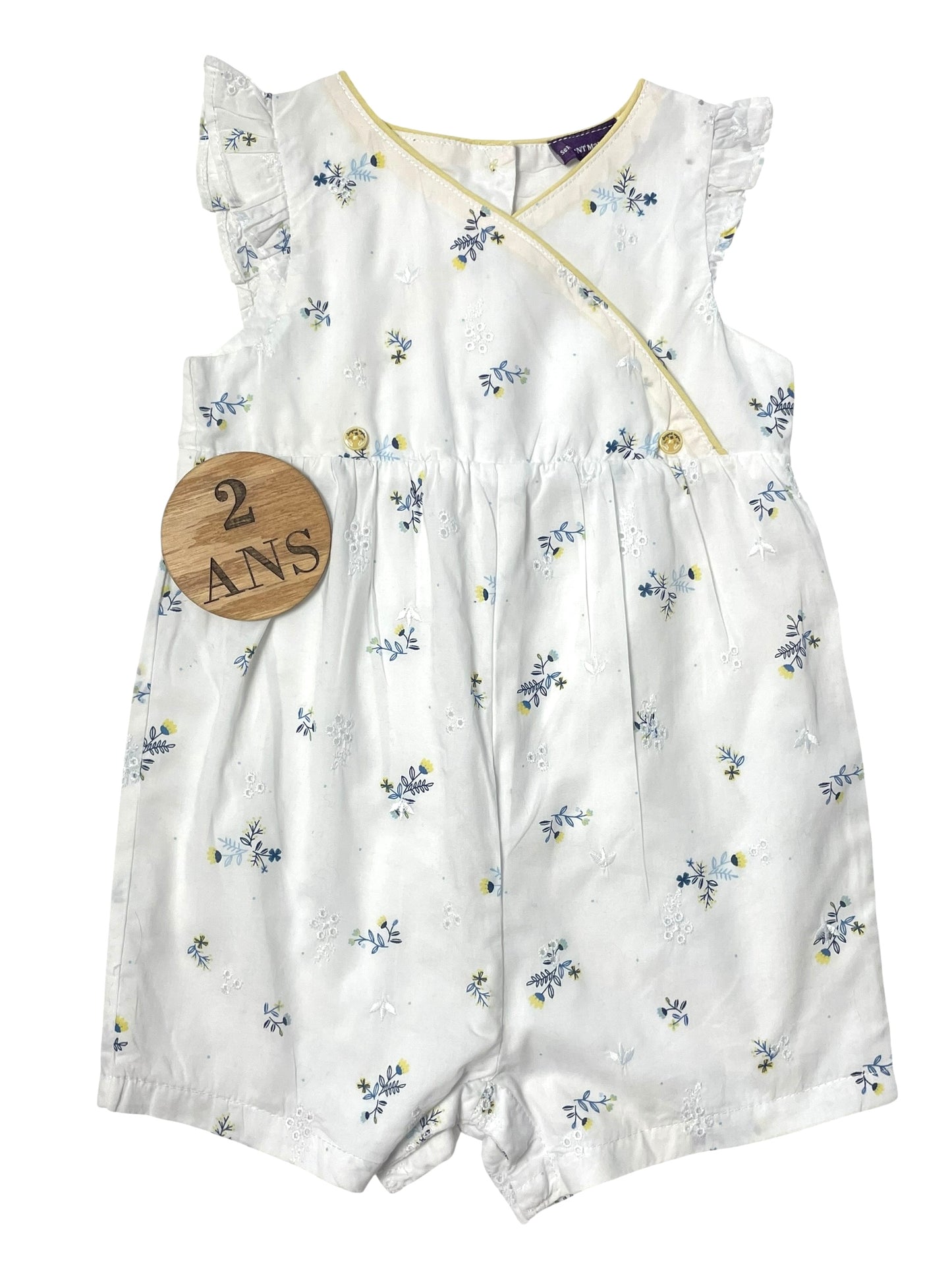 Combishort blanche, Sergent Major