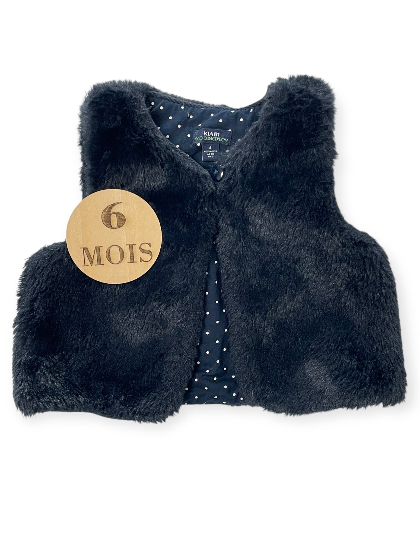 Gilet sans manche, bleu-nuit, Kiabi