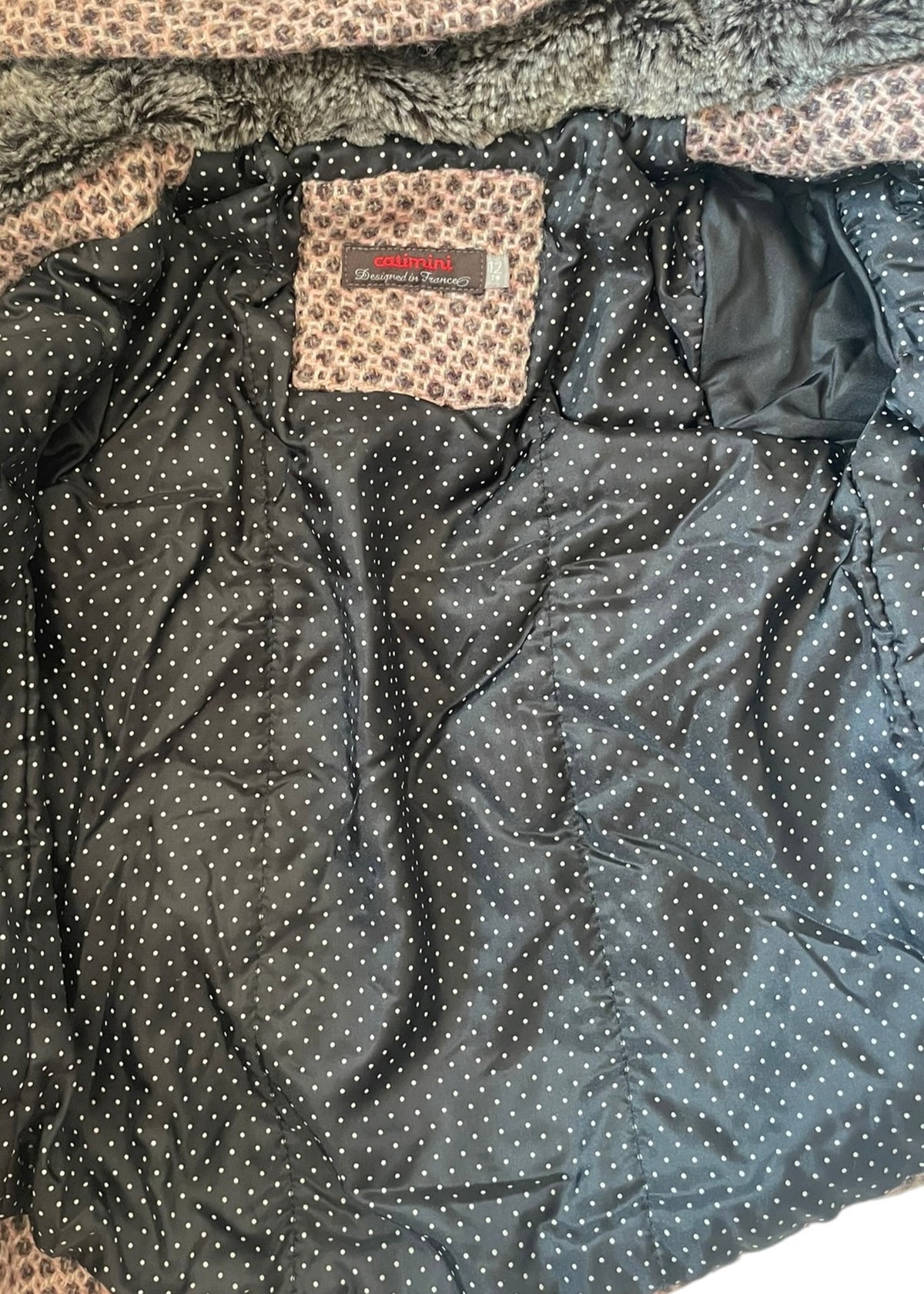 Manteaux épais, marron/ rose, Catimini