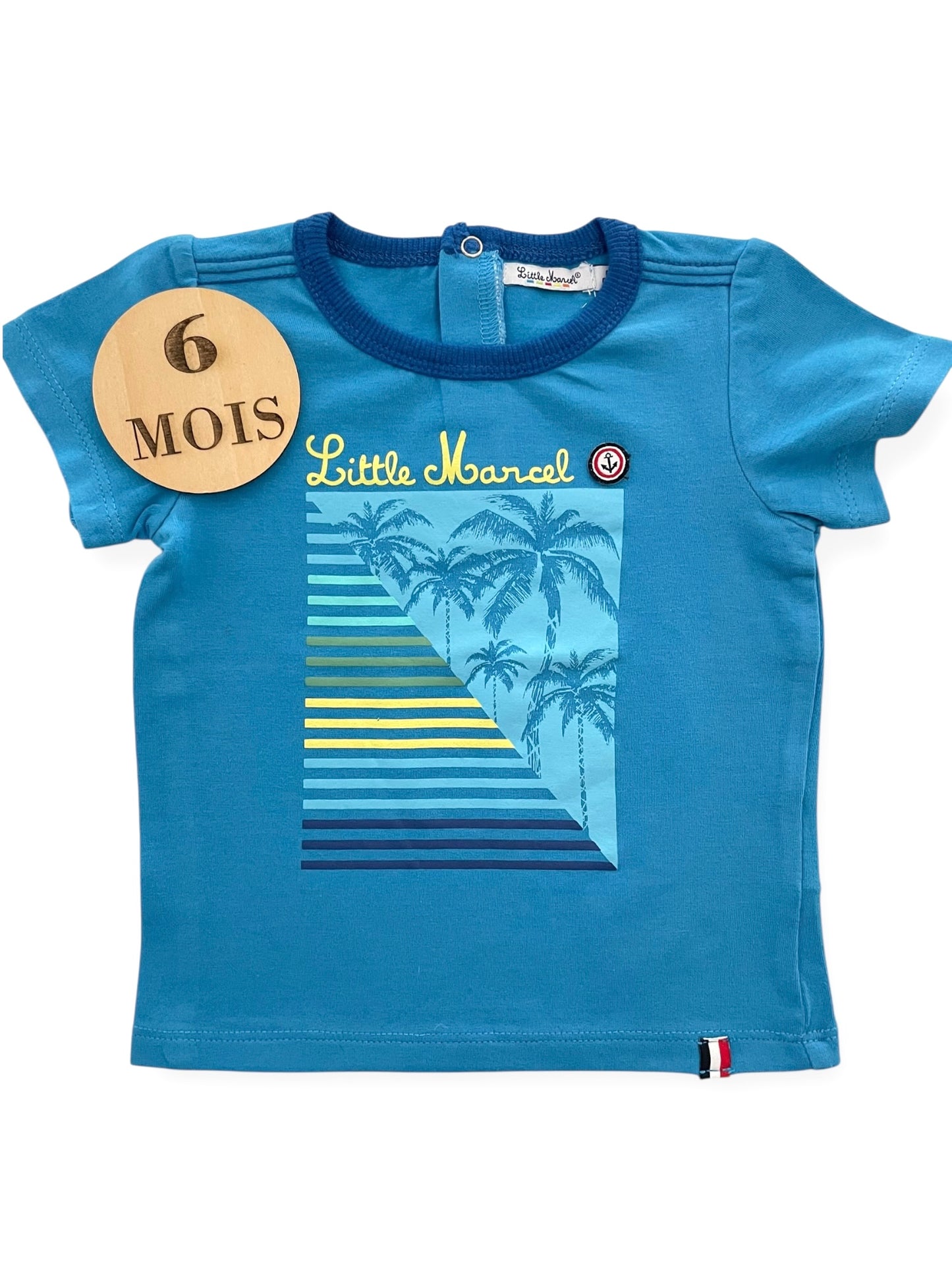 Tee-shirt bleu, Little Marcel
