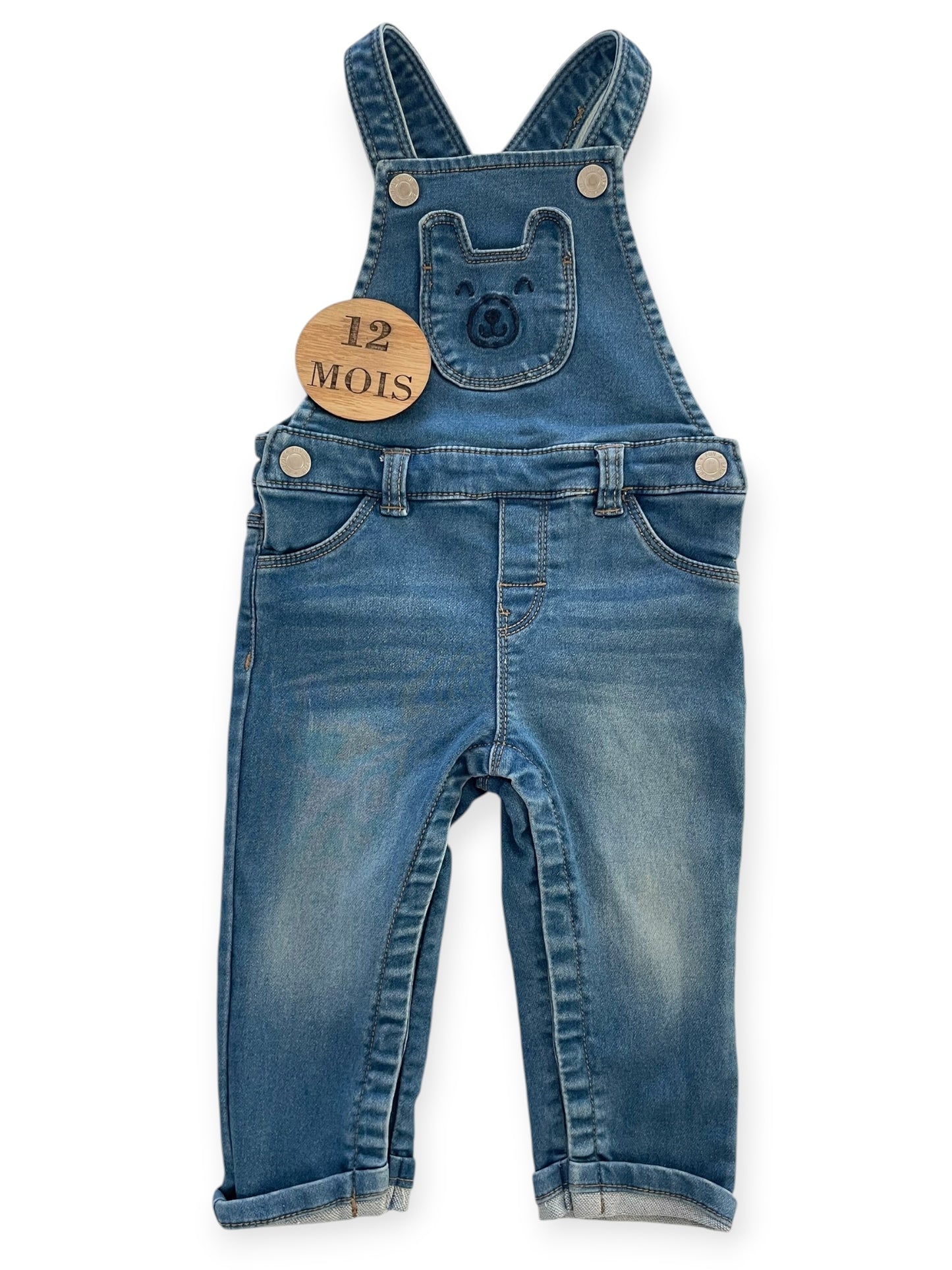 Salopette en jean, In extenso