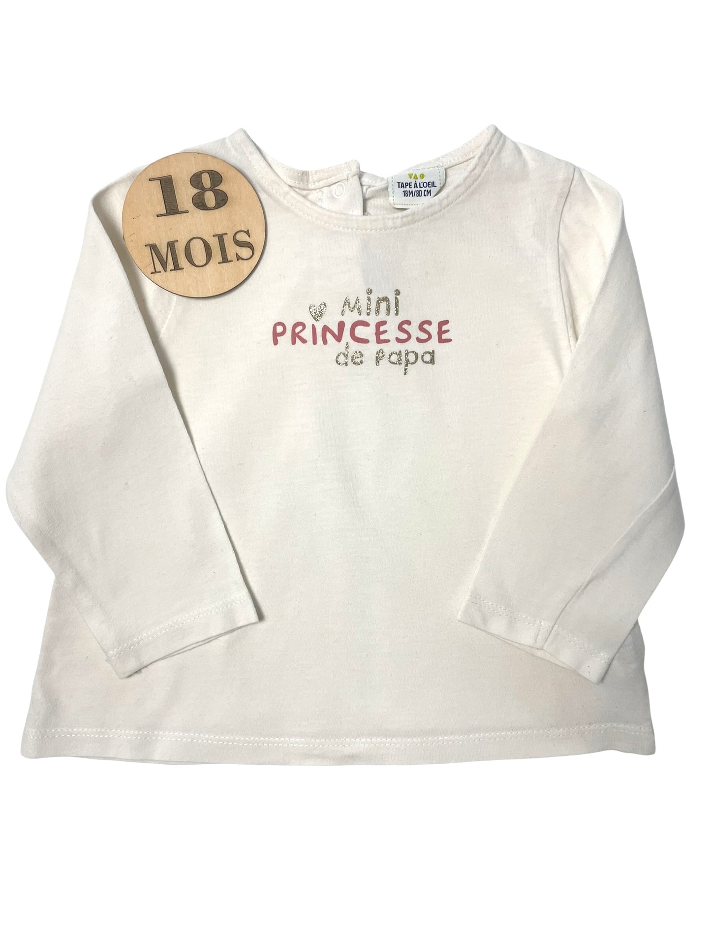 Tee-shirt écru, TAO