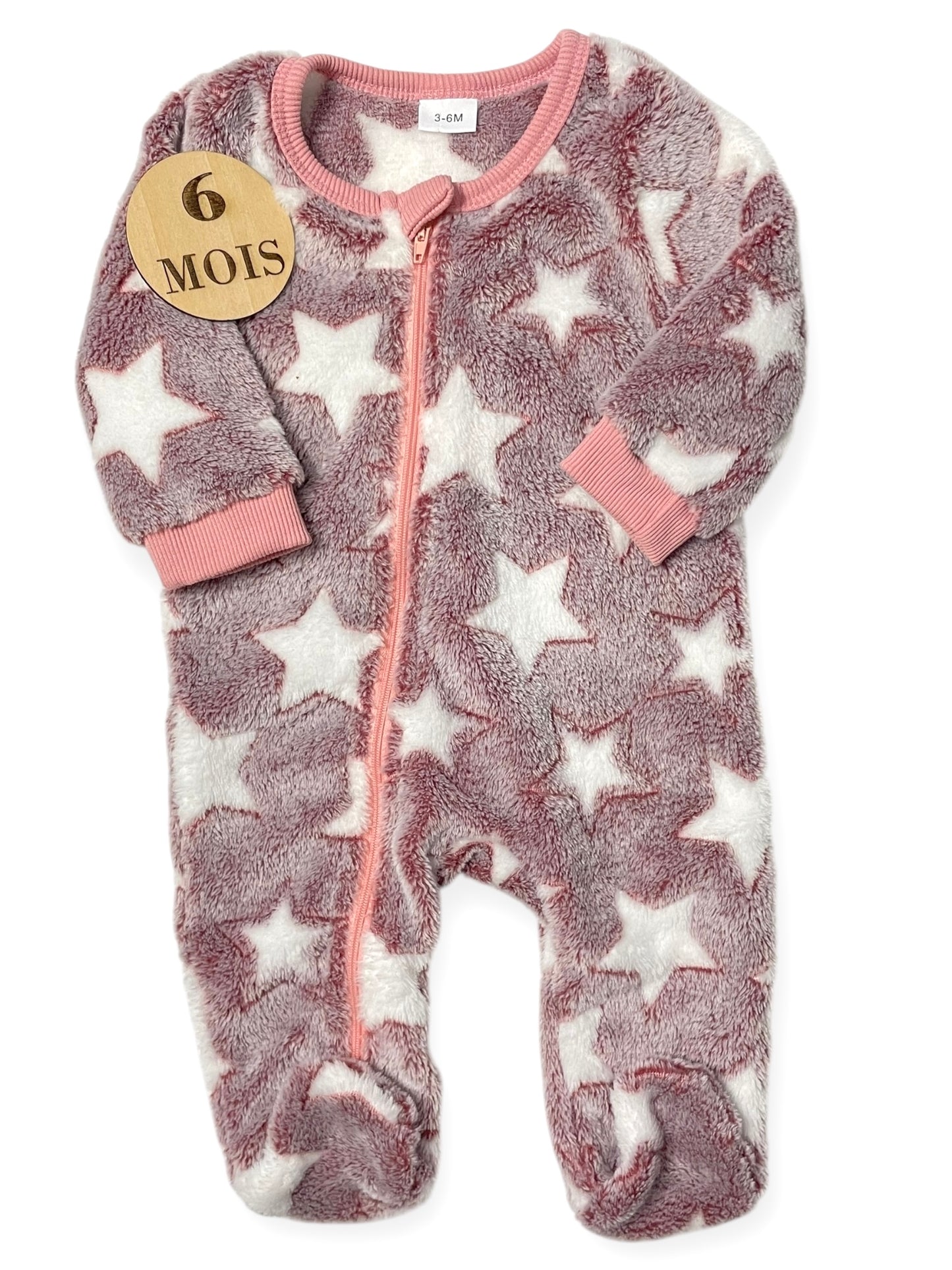 Pyjama polaire, étoiles