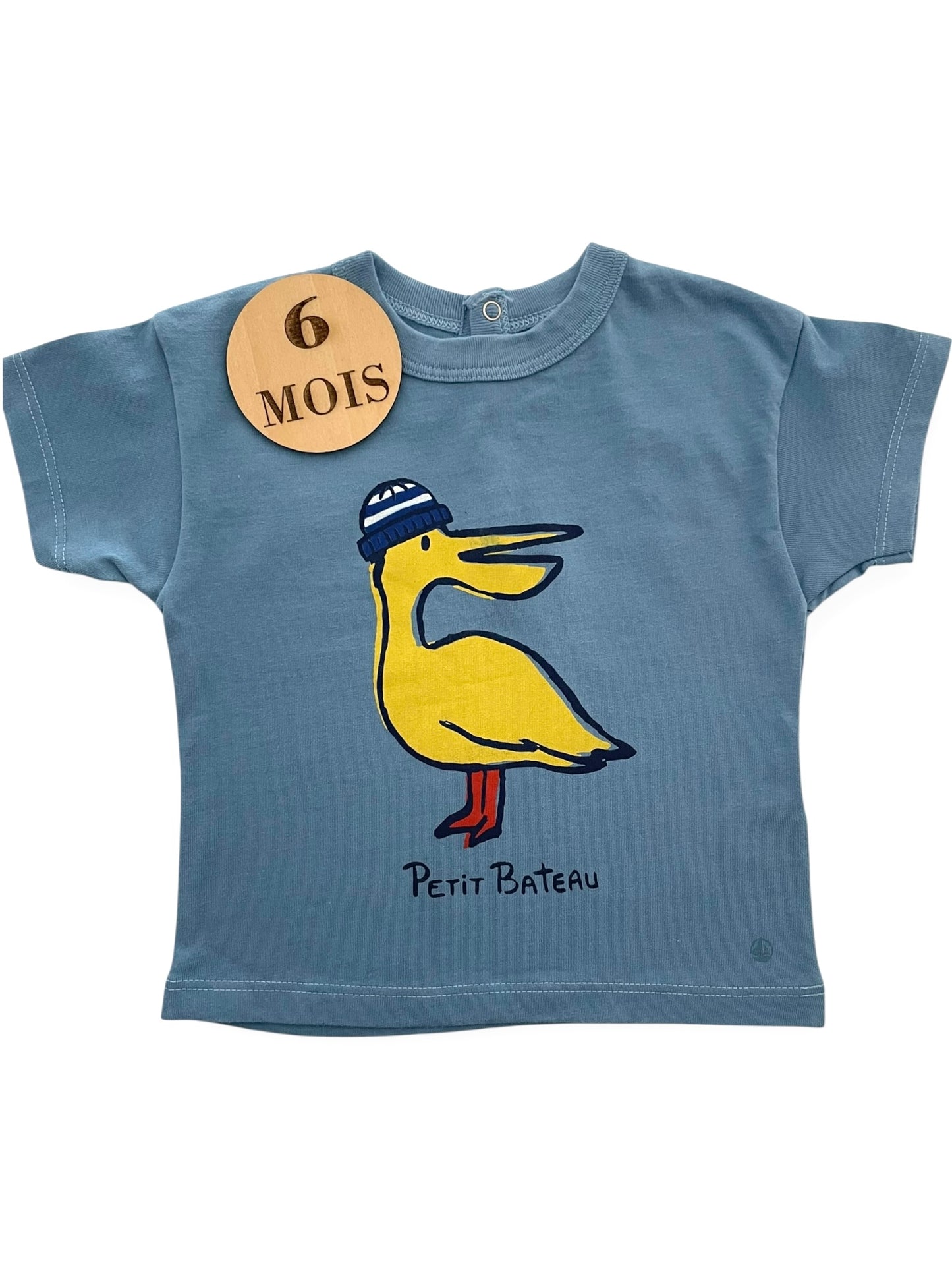 Tee-shirt bleu, Petit Bateau