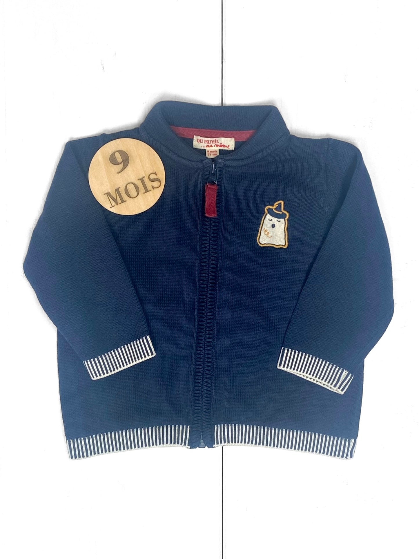 Gilet bleu-marine, DPAM