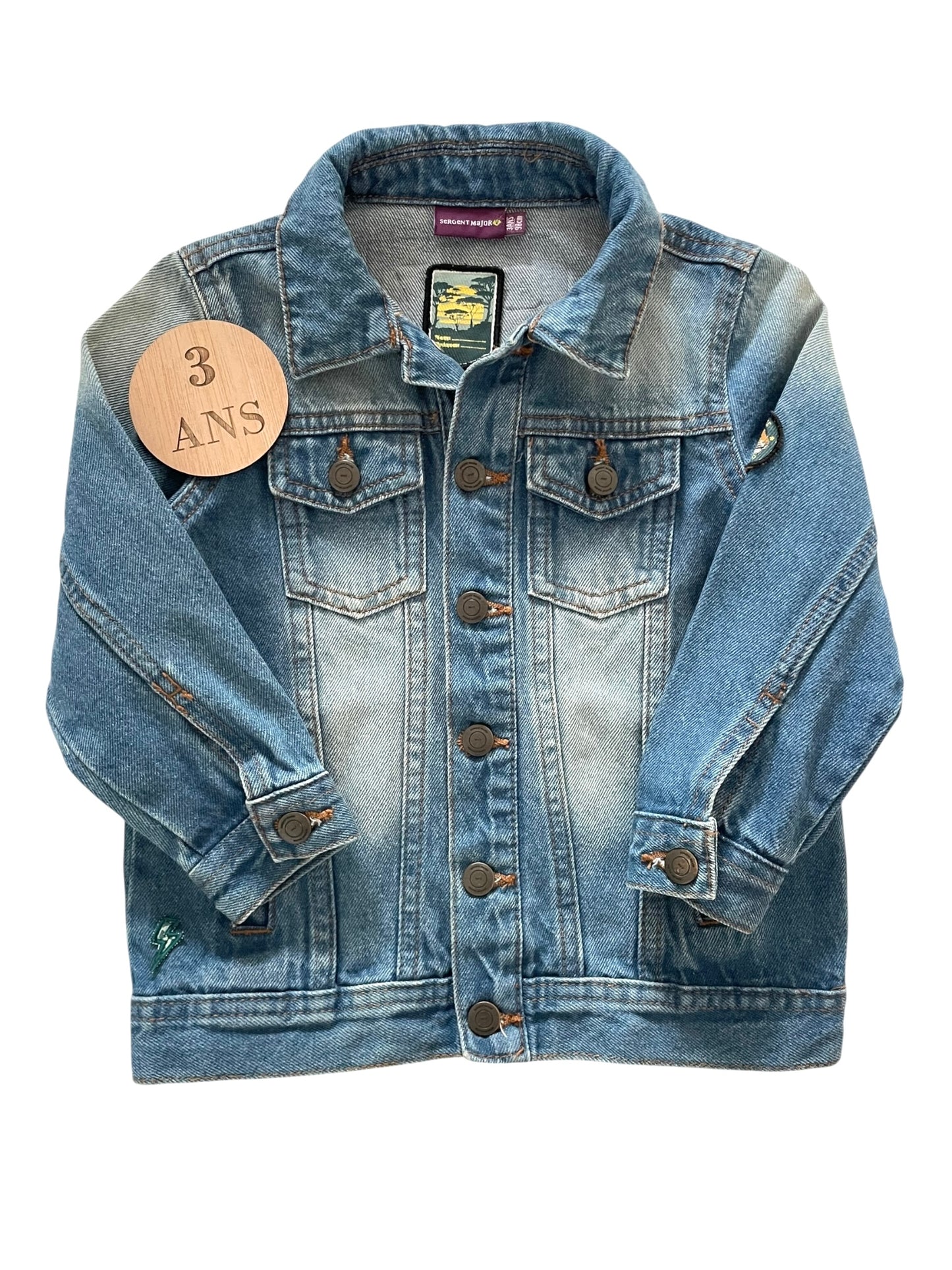 Veste en jean, Sergent Major
