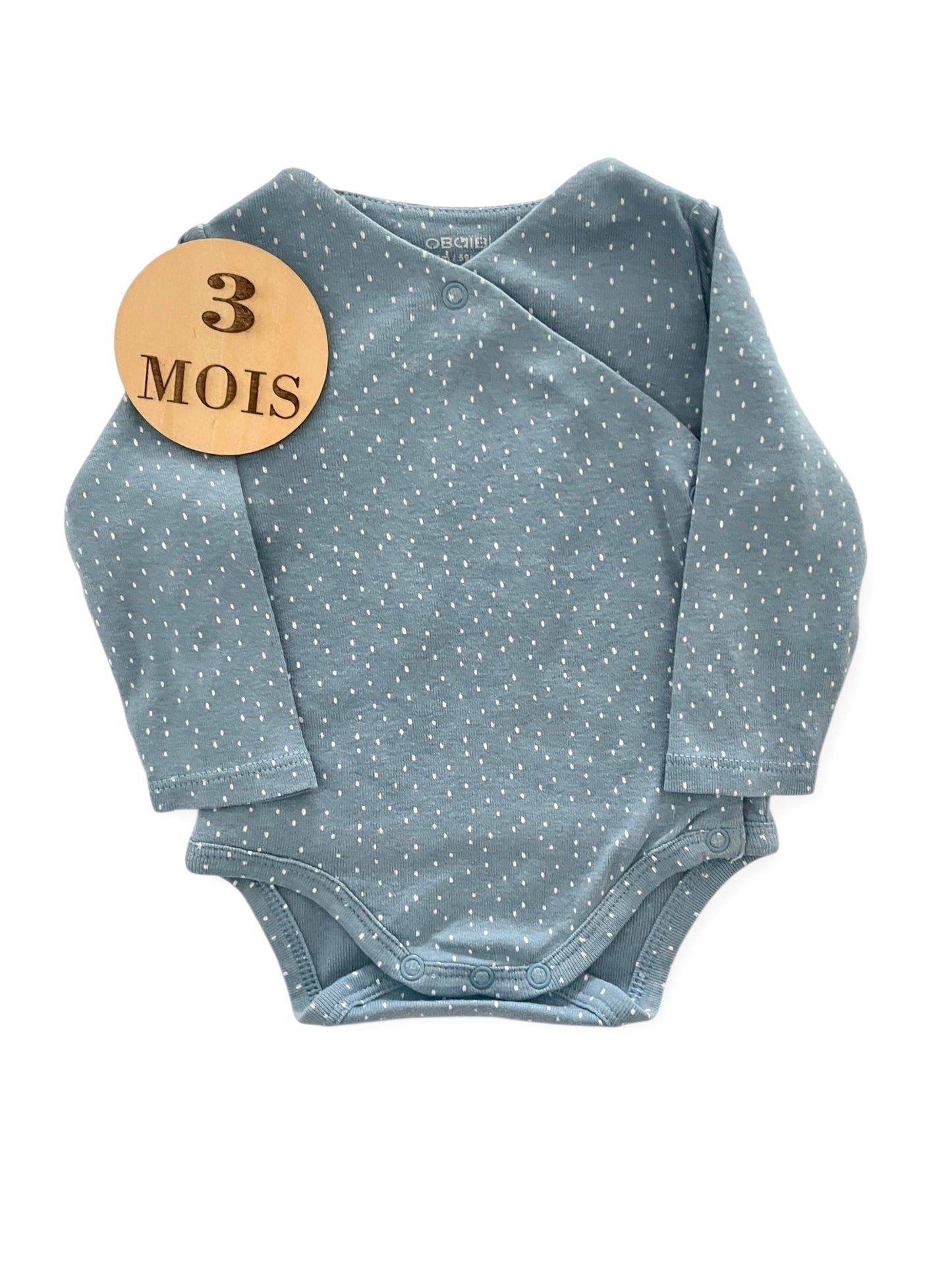 Lot 2 bodies, bleu et blanc, Obaïbi