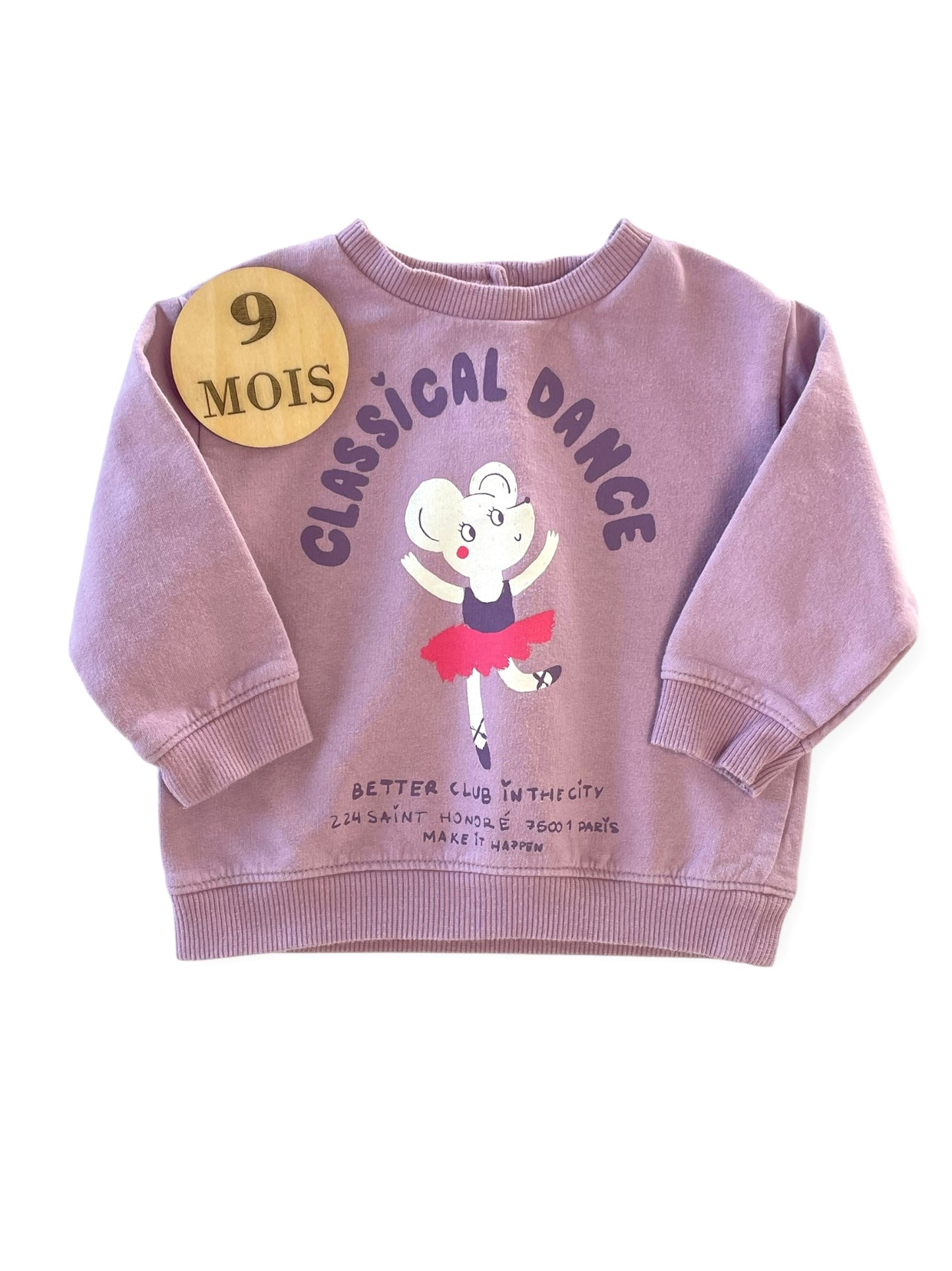 Sweat violet, souris, TEX