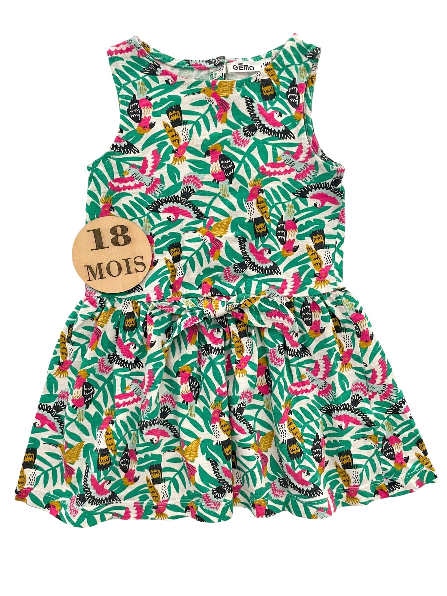 Robe perroquets, Gémo