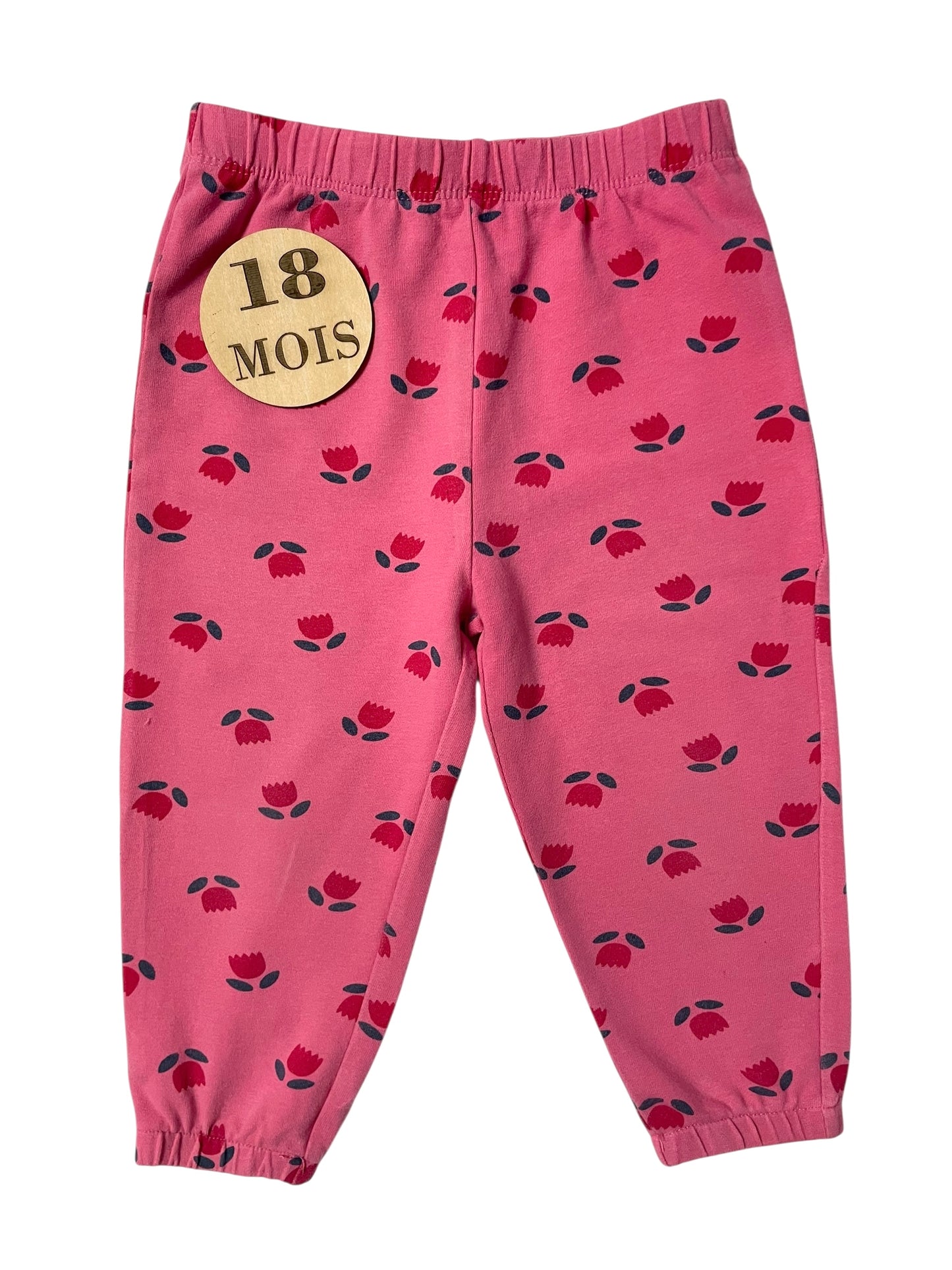 Jogging rose fleuri, Lupilu