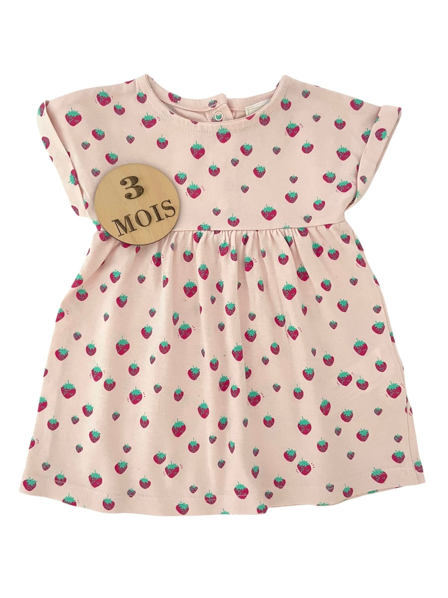 Robe rose fraises, TAO