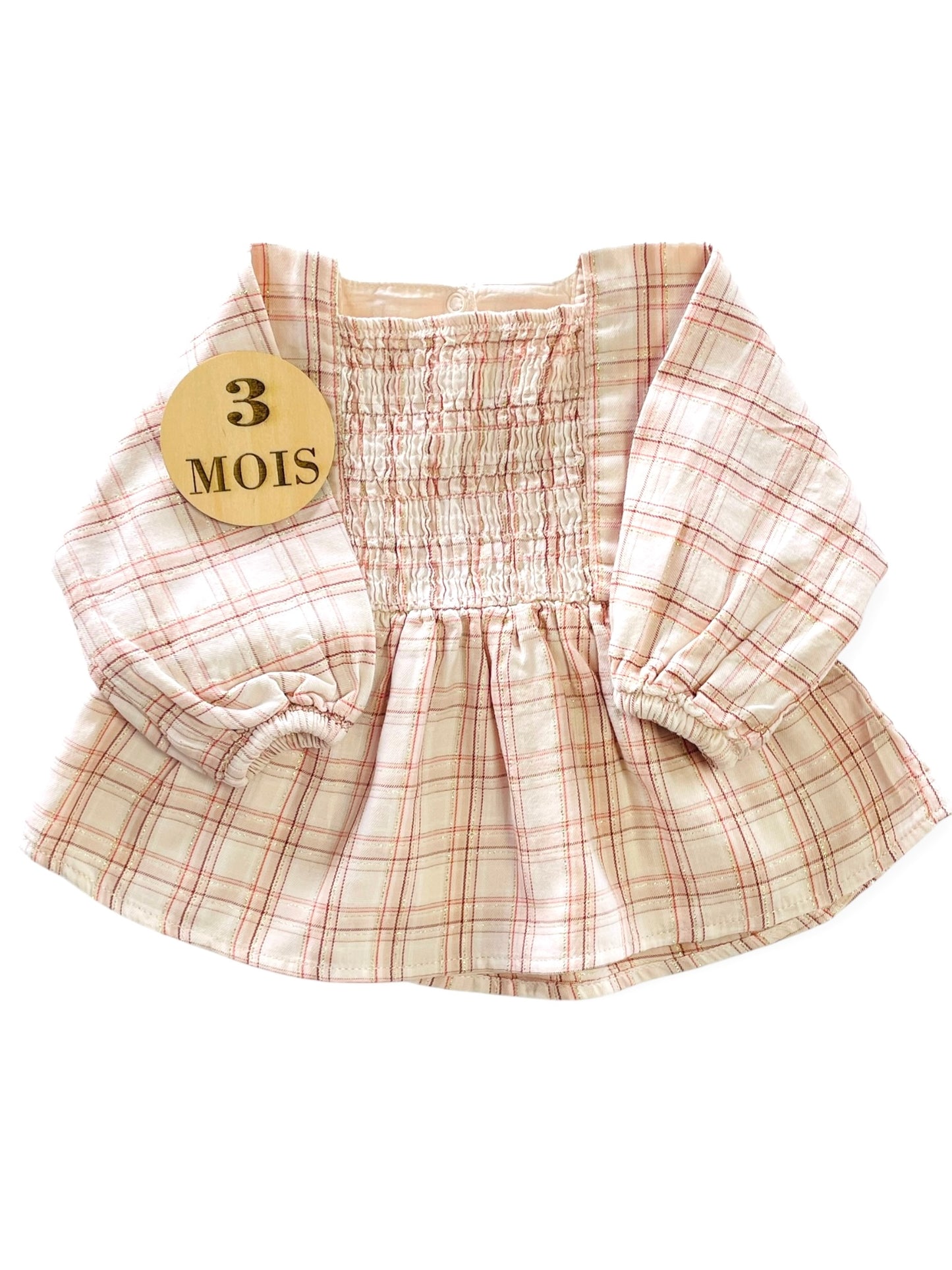 Blouse / tunique à carreaux, TAO