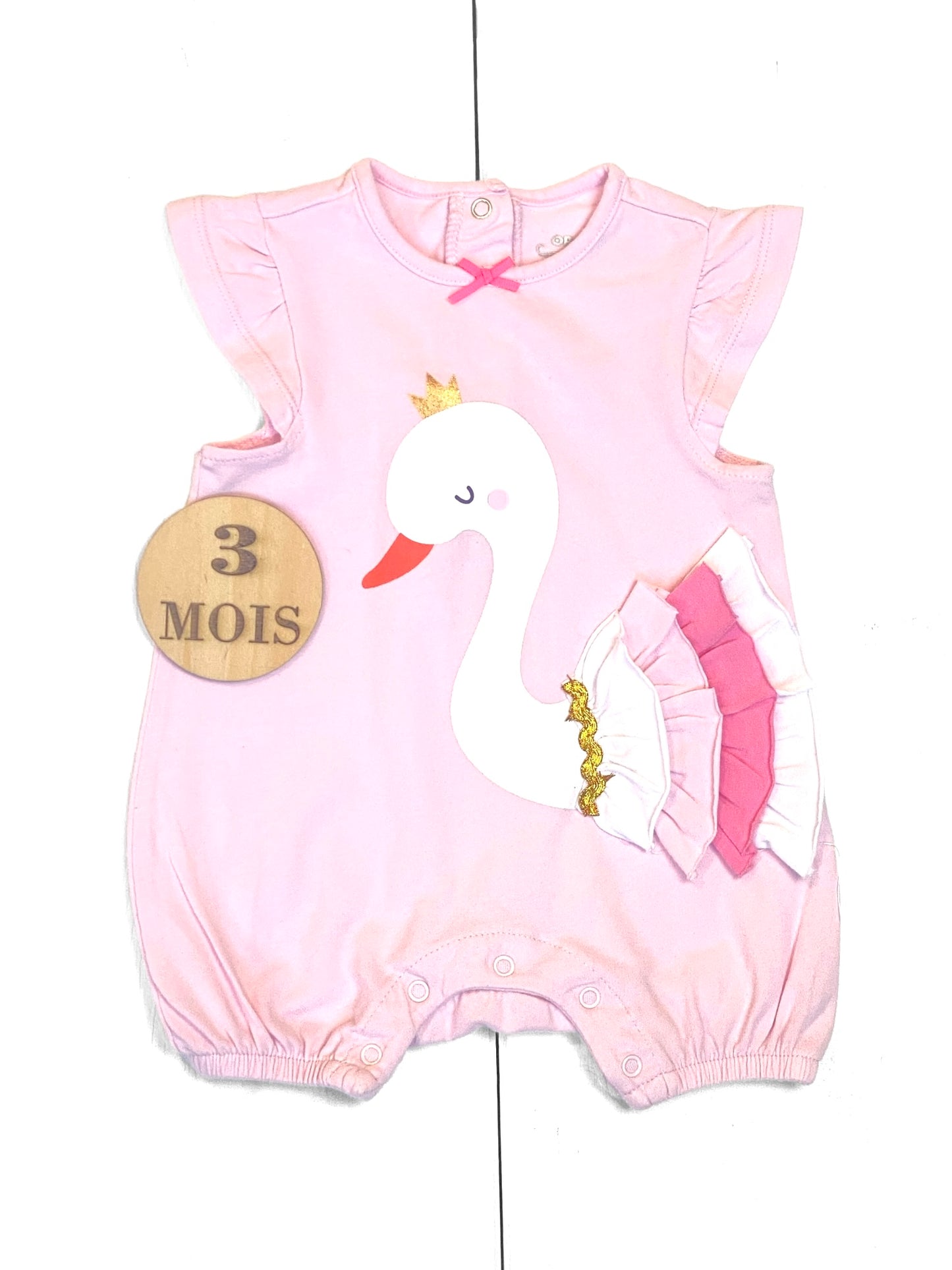 Combishort rose, cygne, Orchestra