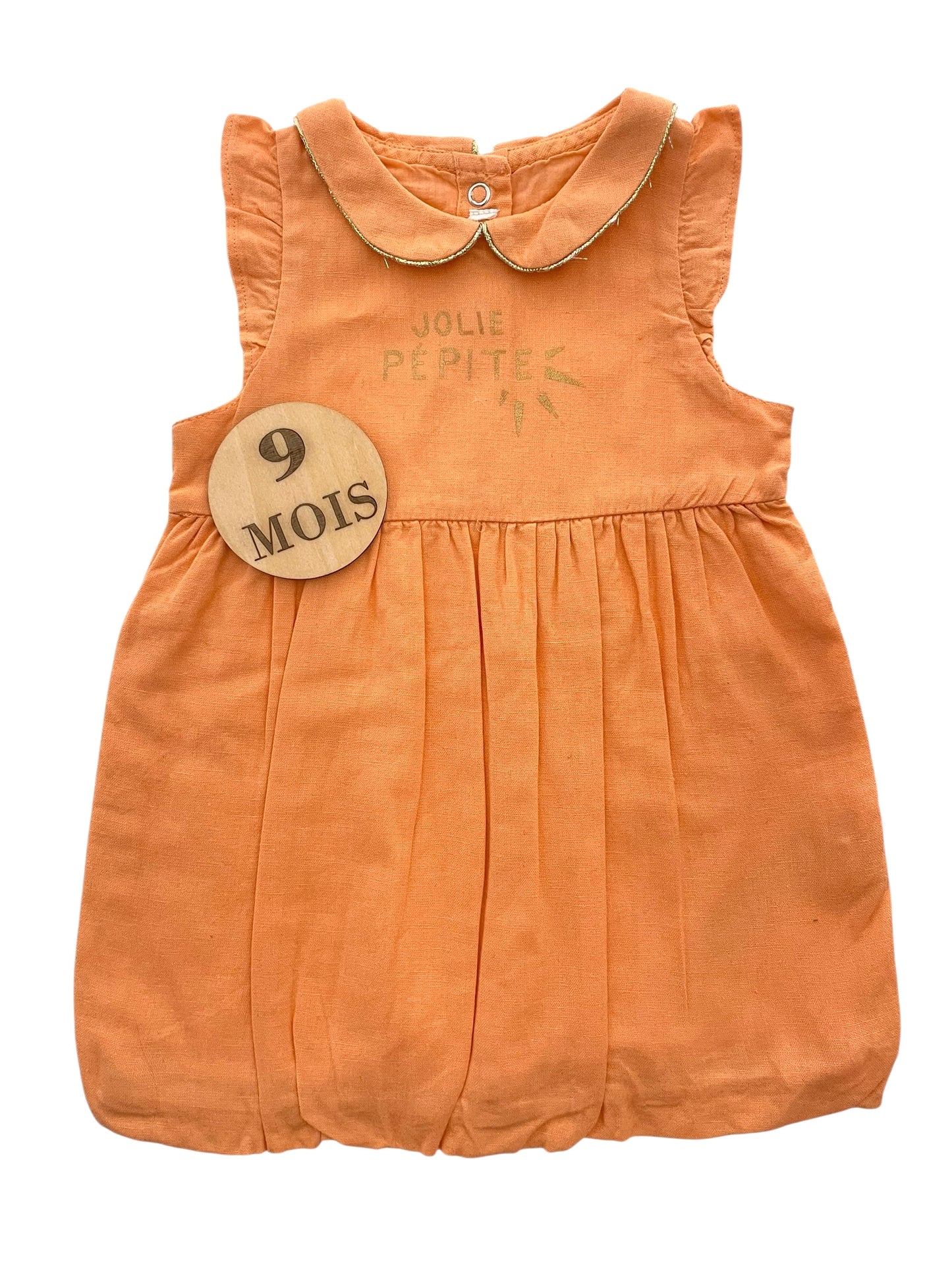 Robe en toile, orange, Orchestra